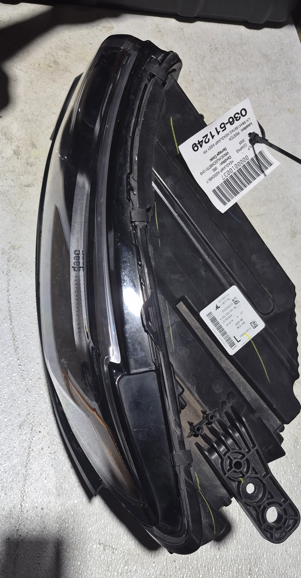Lh Headlamp Assy Projector Beam · 2