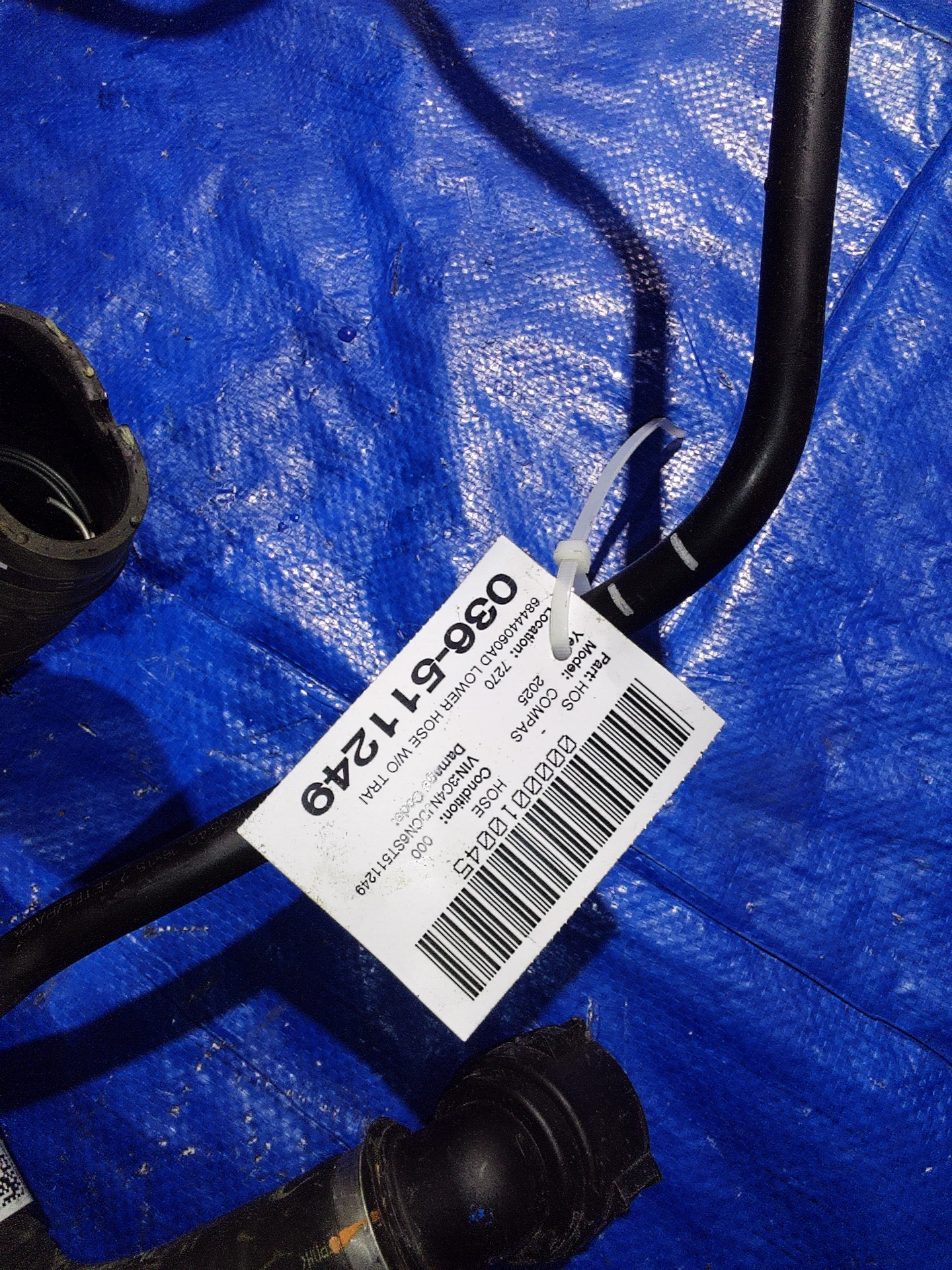 Lower Hose w/o Trailhawk · 2