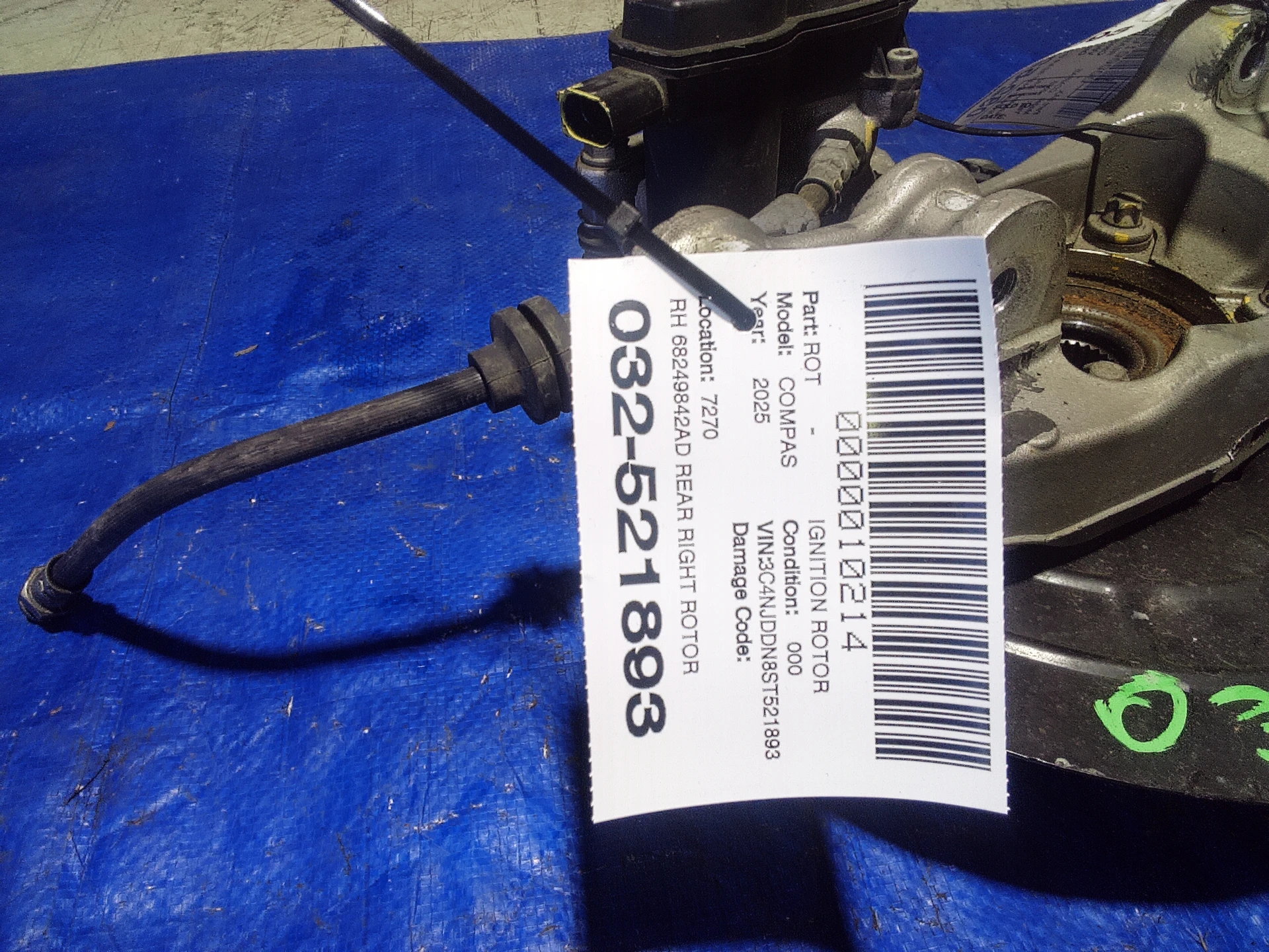 Rh Rear Right Rotor · 2