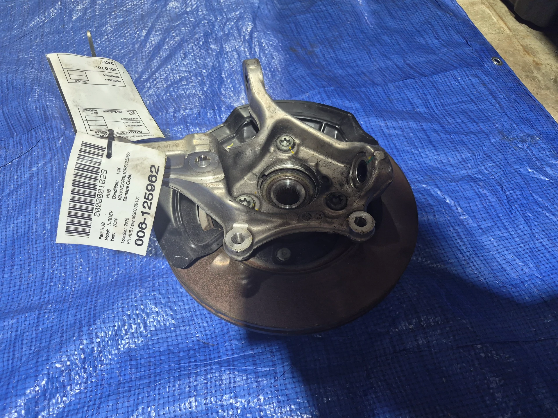Rh Hub Assy · 1