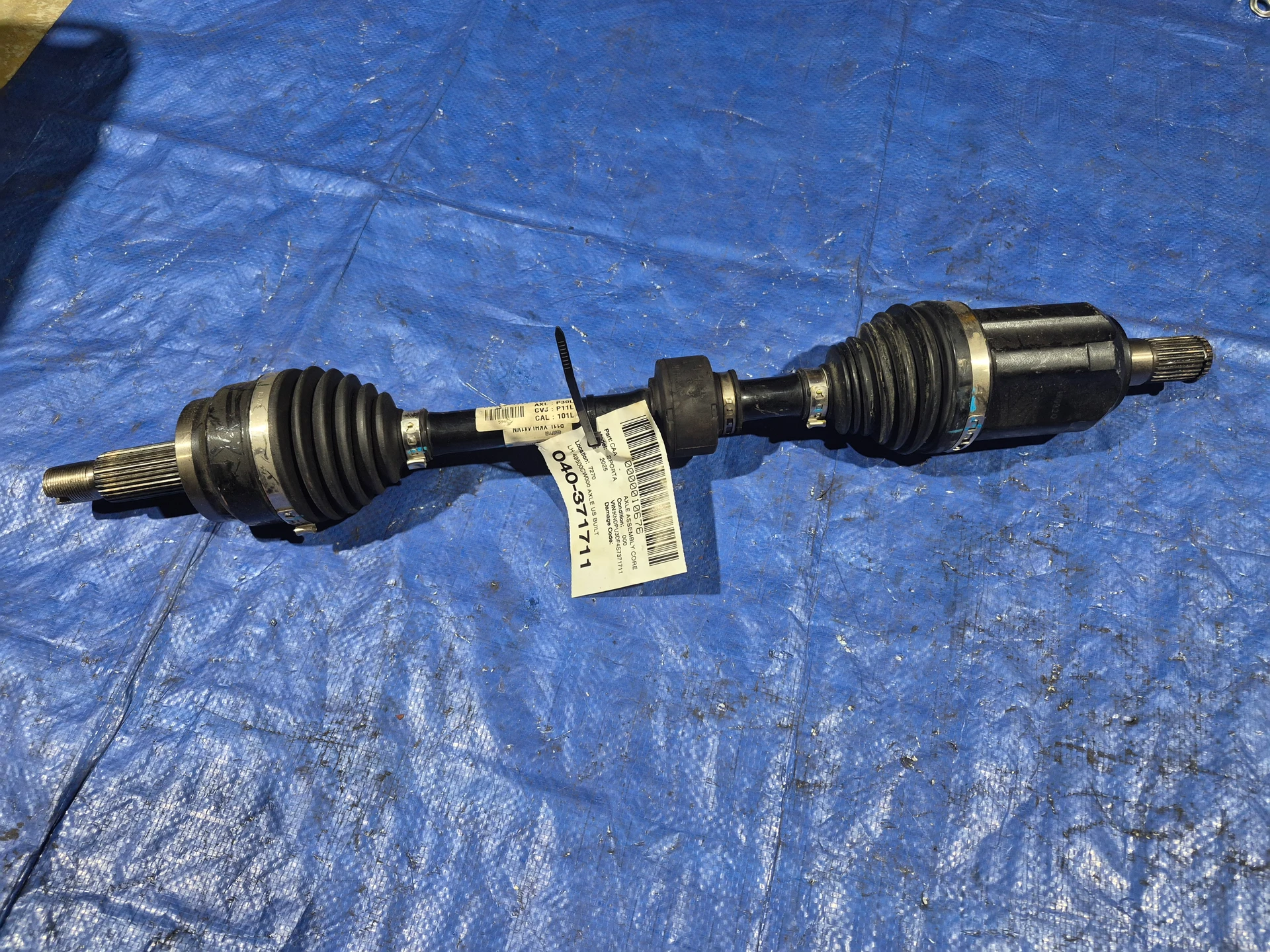Lh Axle Us Built · 1