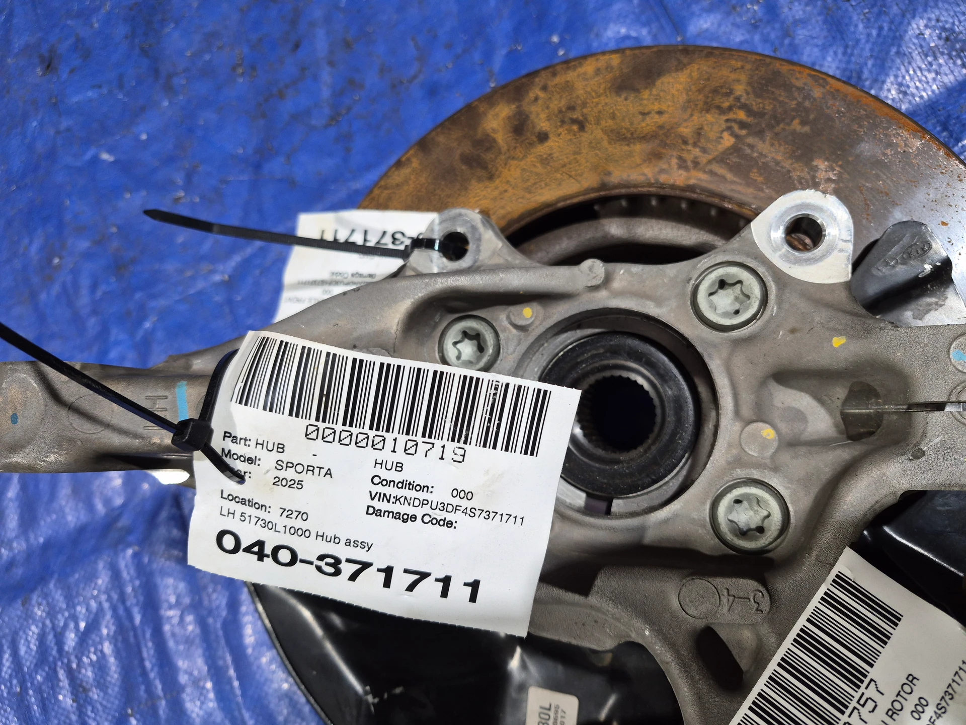 Lh Hub Assy · 1