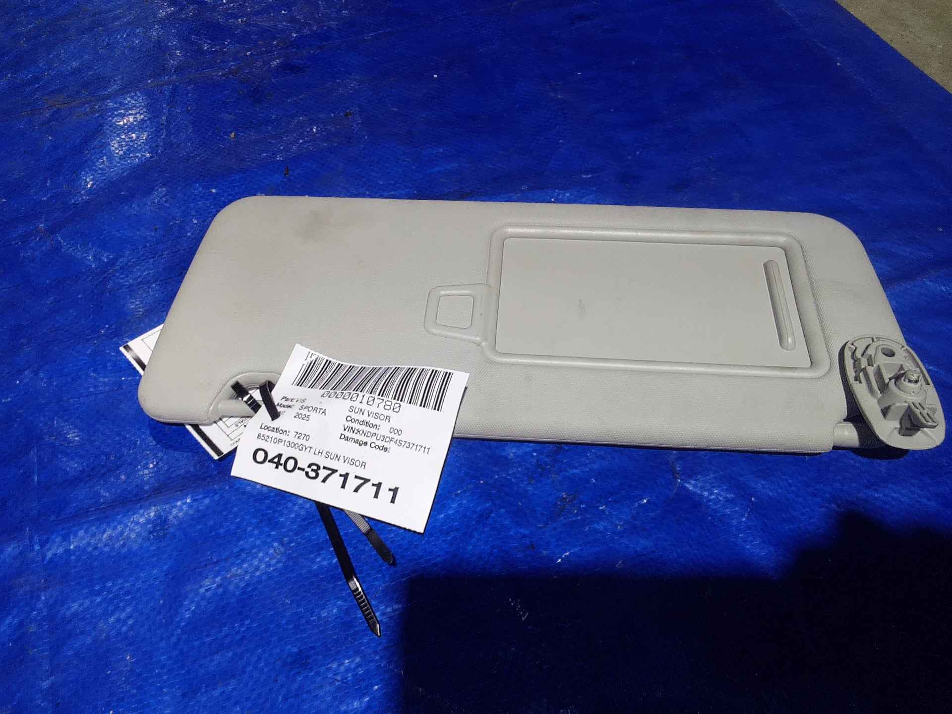 Lh Sun Visor · 1