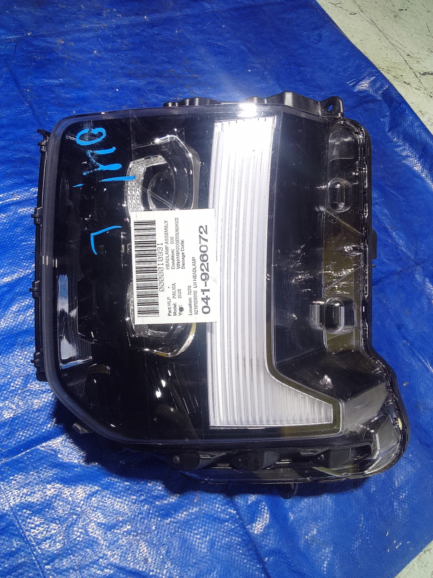 Lh Headlamp · 1