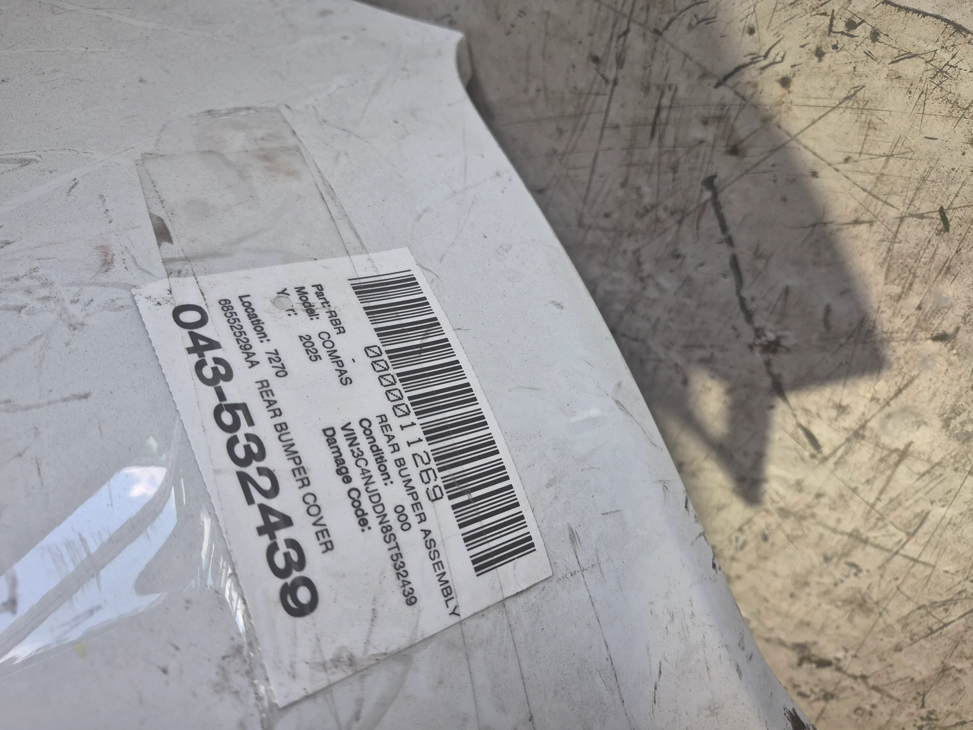 Rear Bumper Cover · 2