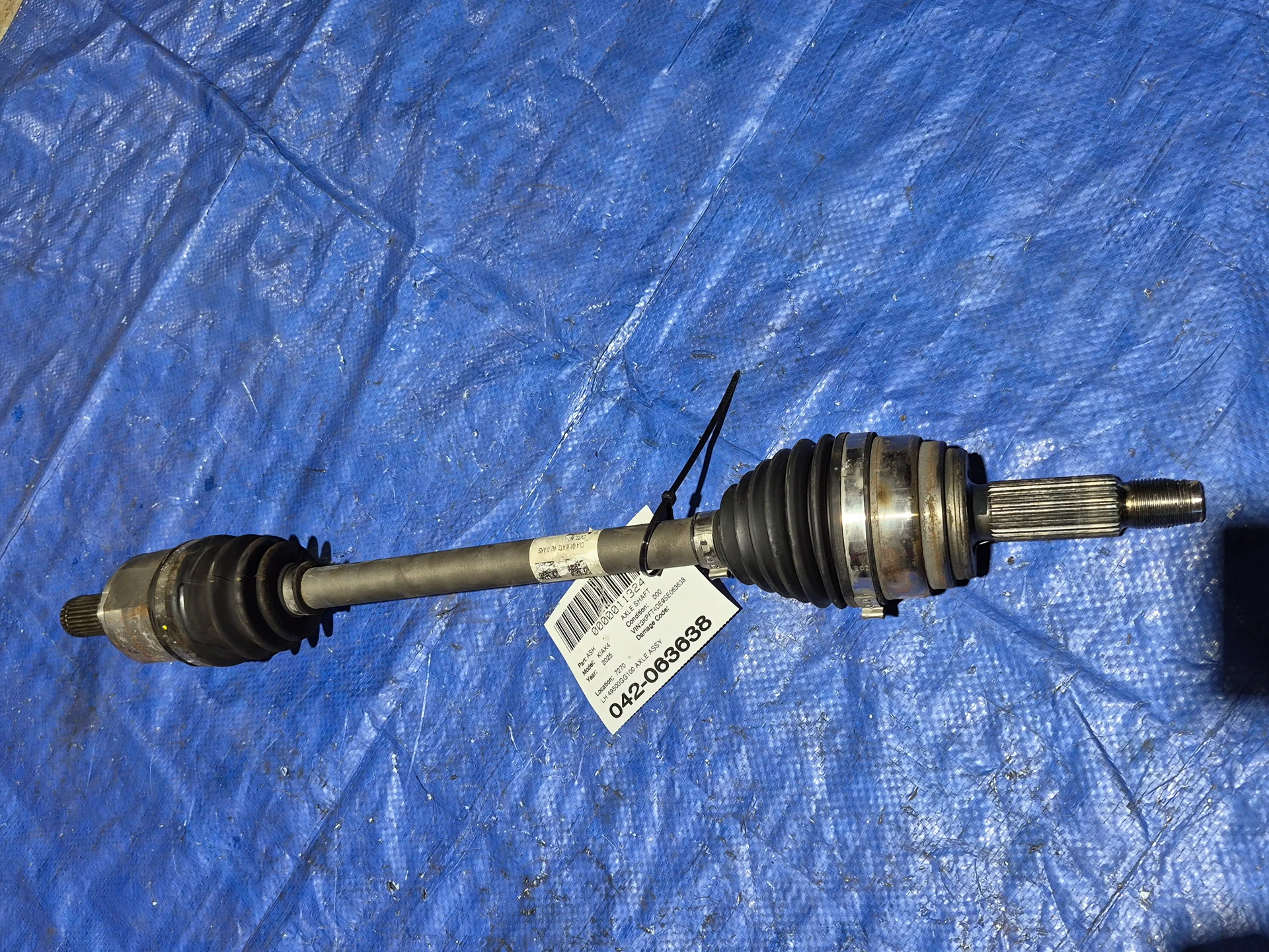 Lh Axle Assy · 1