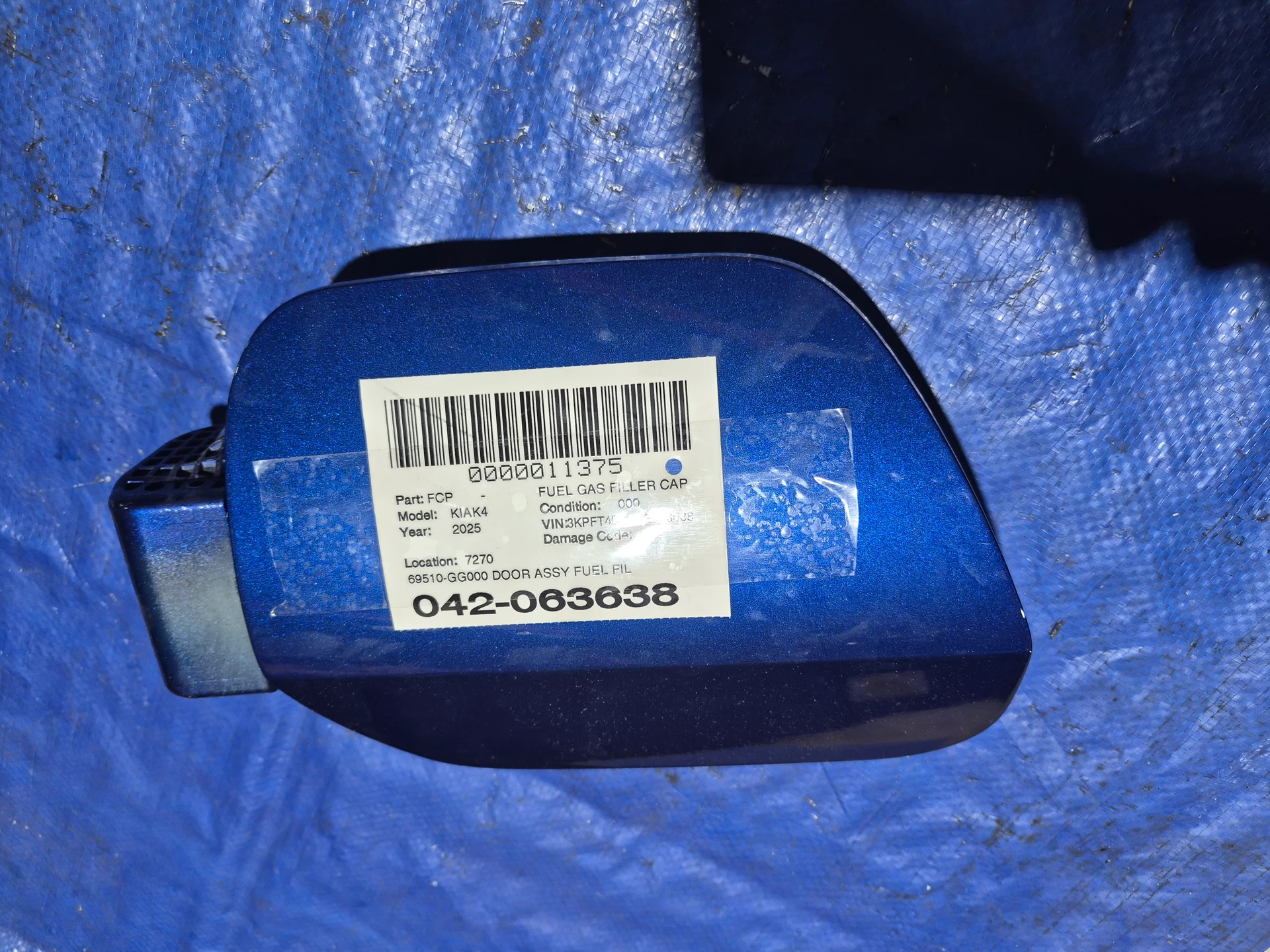 Door Assy Fuel Filler · 1