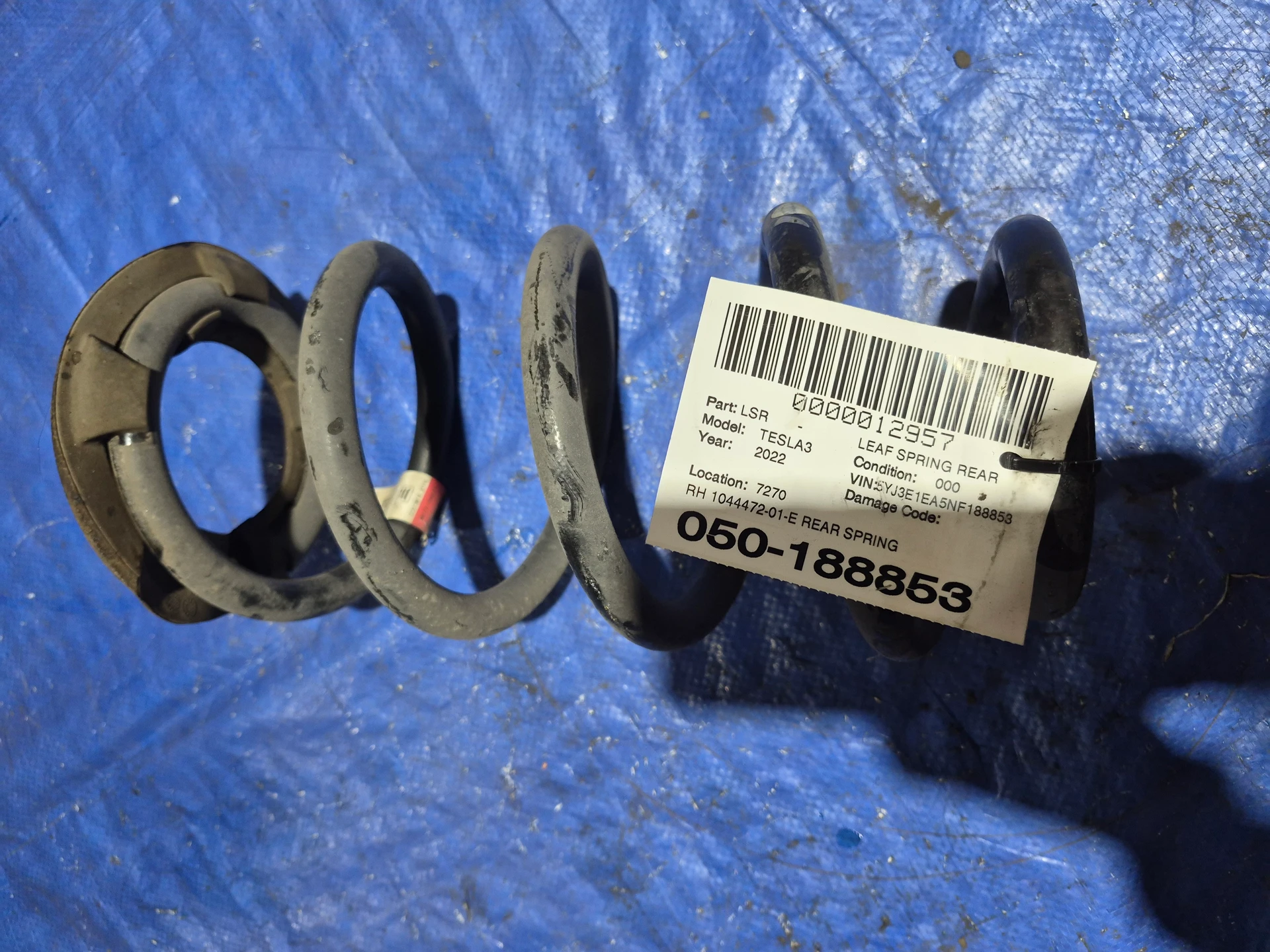 Rh Rear Spring · 1