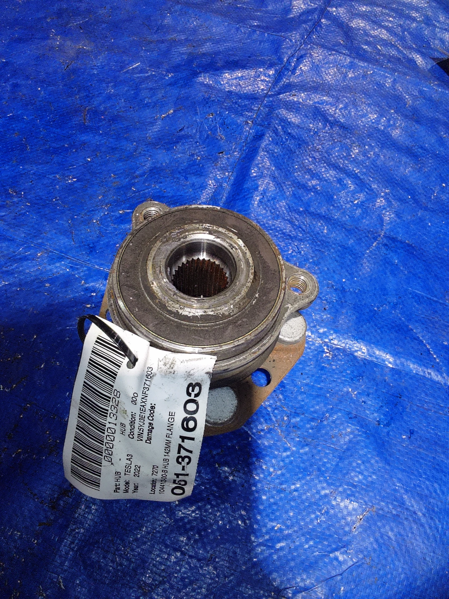 Hub 142mm Flange · 2