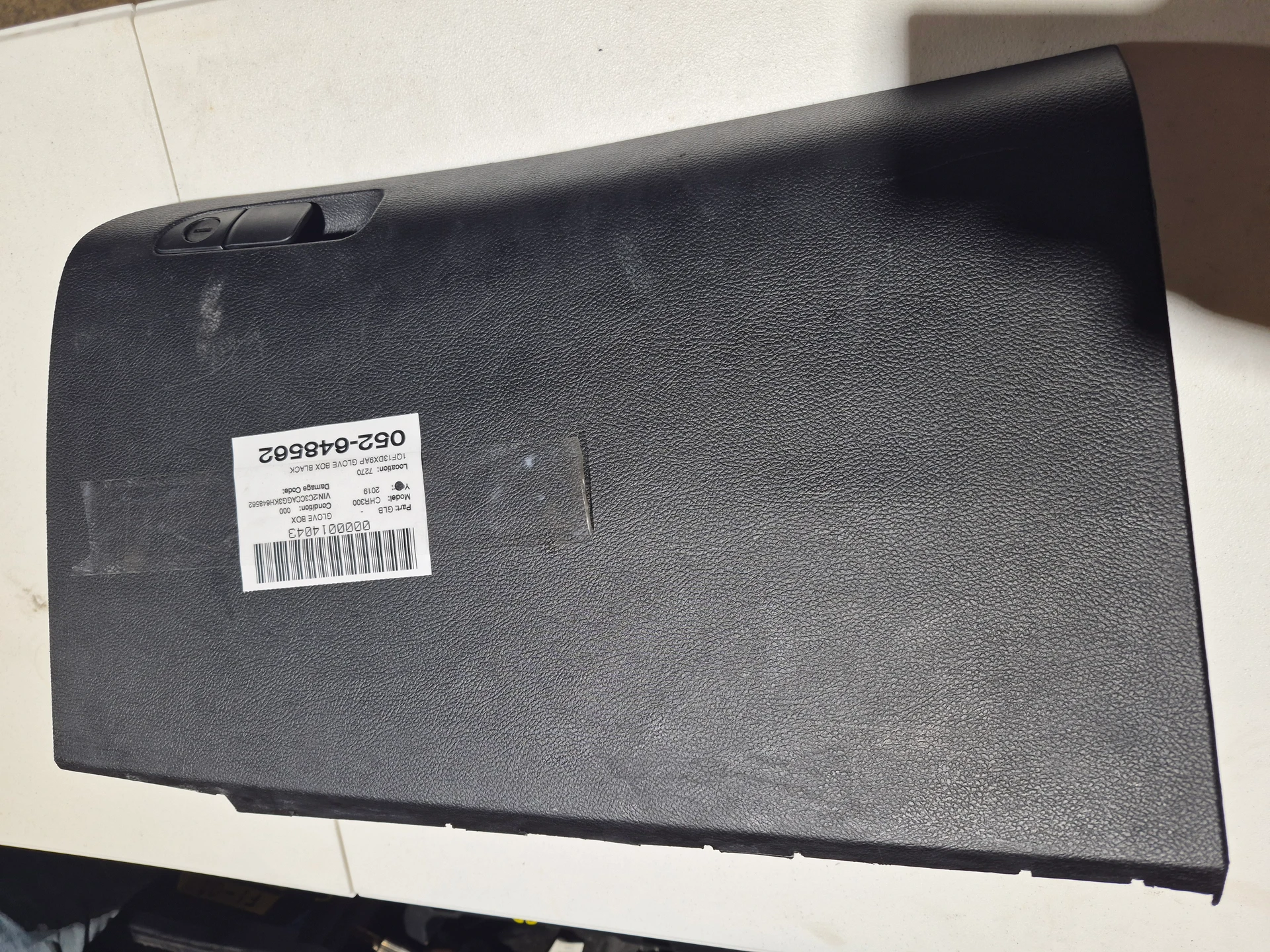 Glove Box Black · 1
