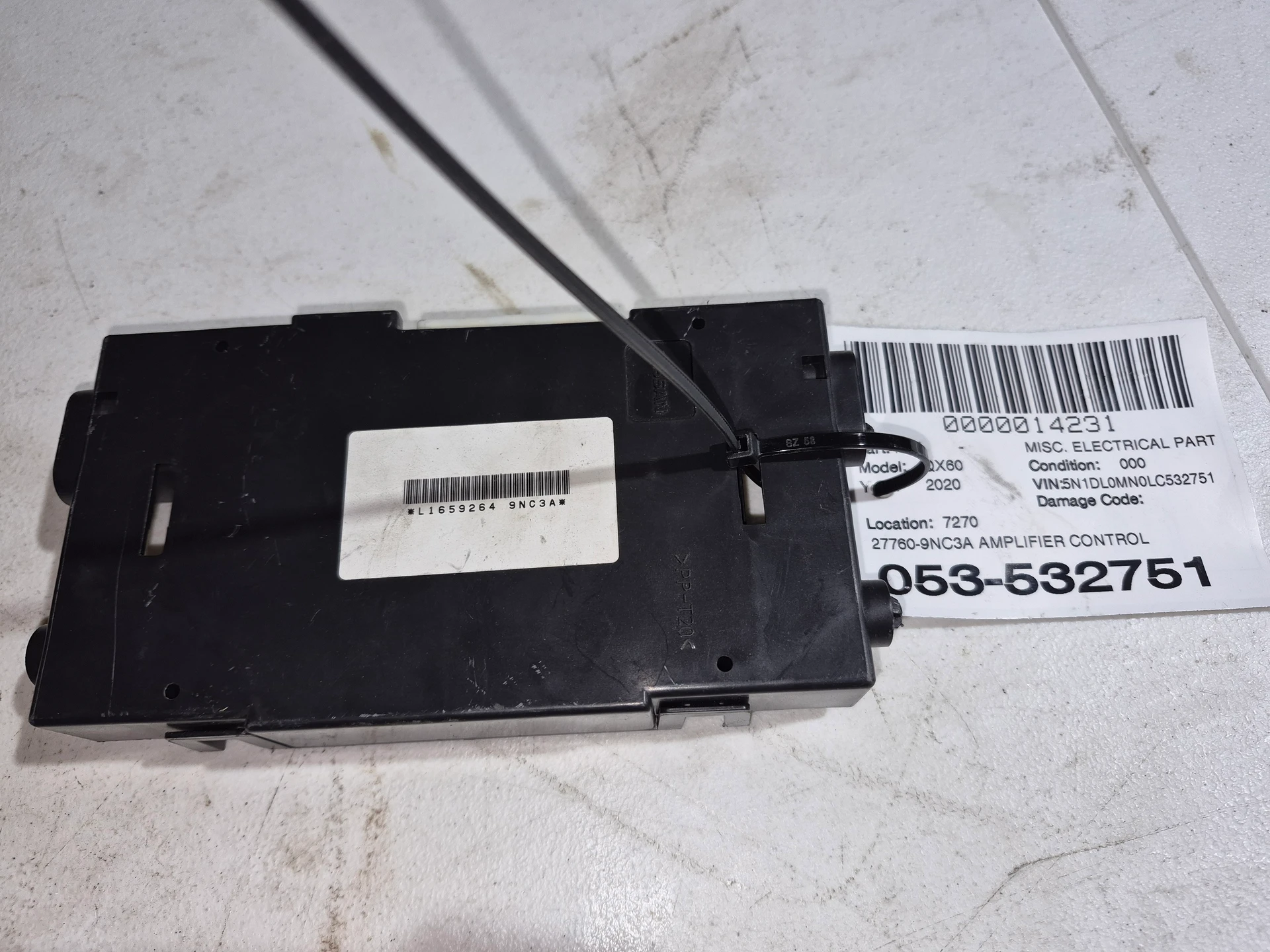 Amplifier Control A/c · 1