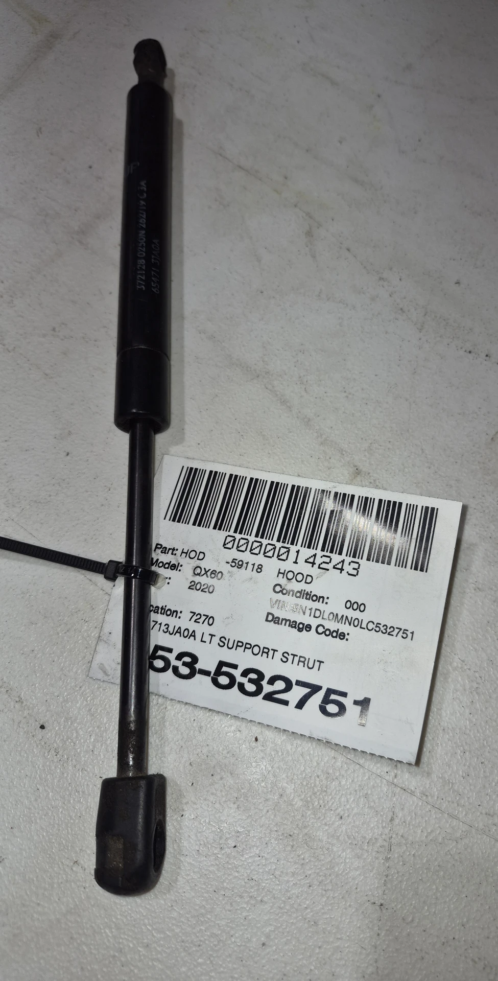 Lt Support Strut · 1