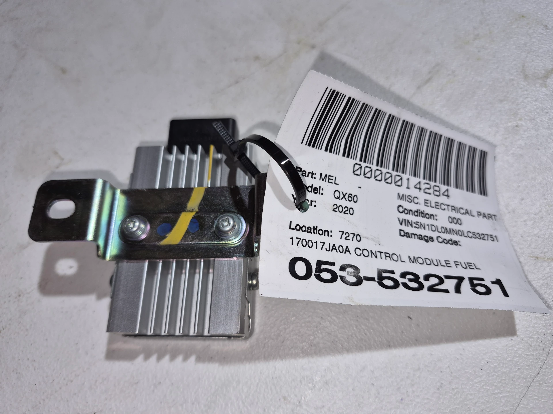 Control Module Fuel Pump · 1