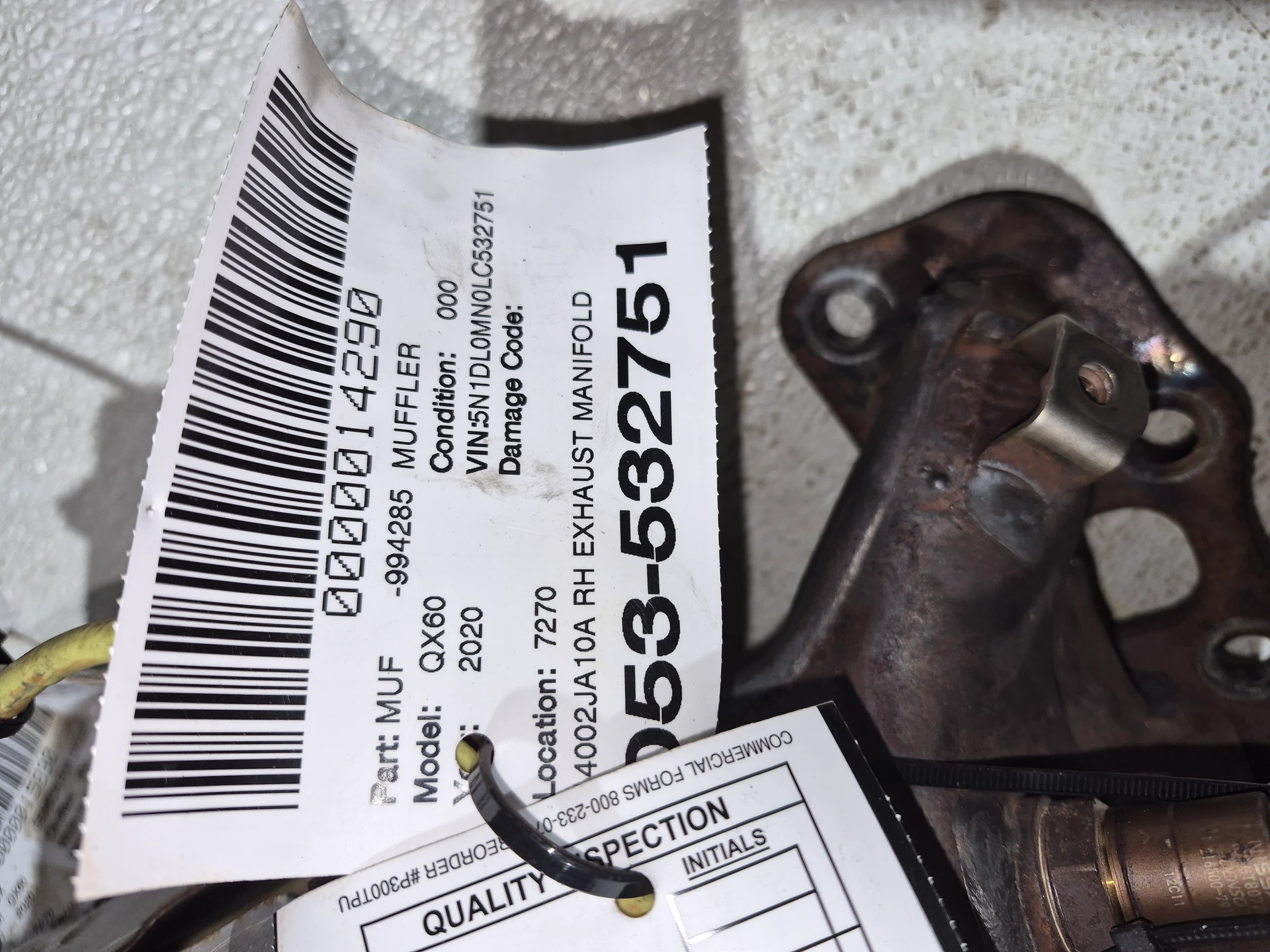Rh Exhaust Manifold · 2