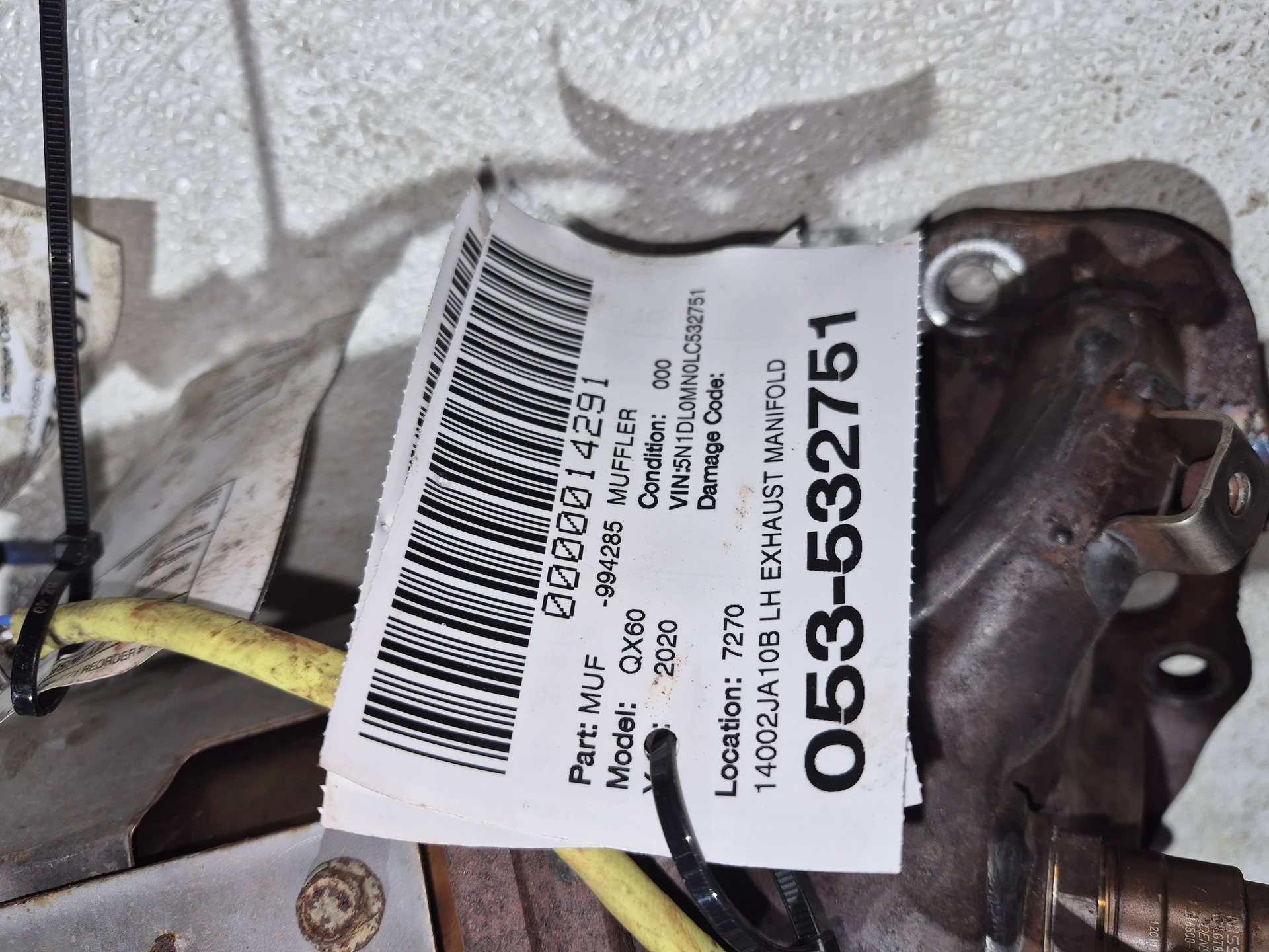 Lh Exhaust Manifold · 2