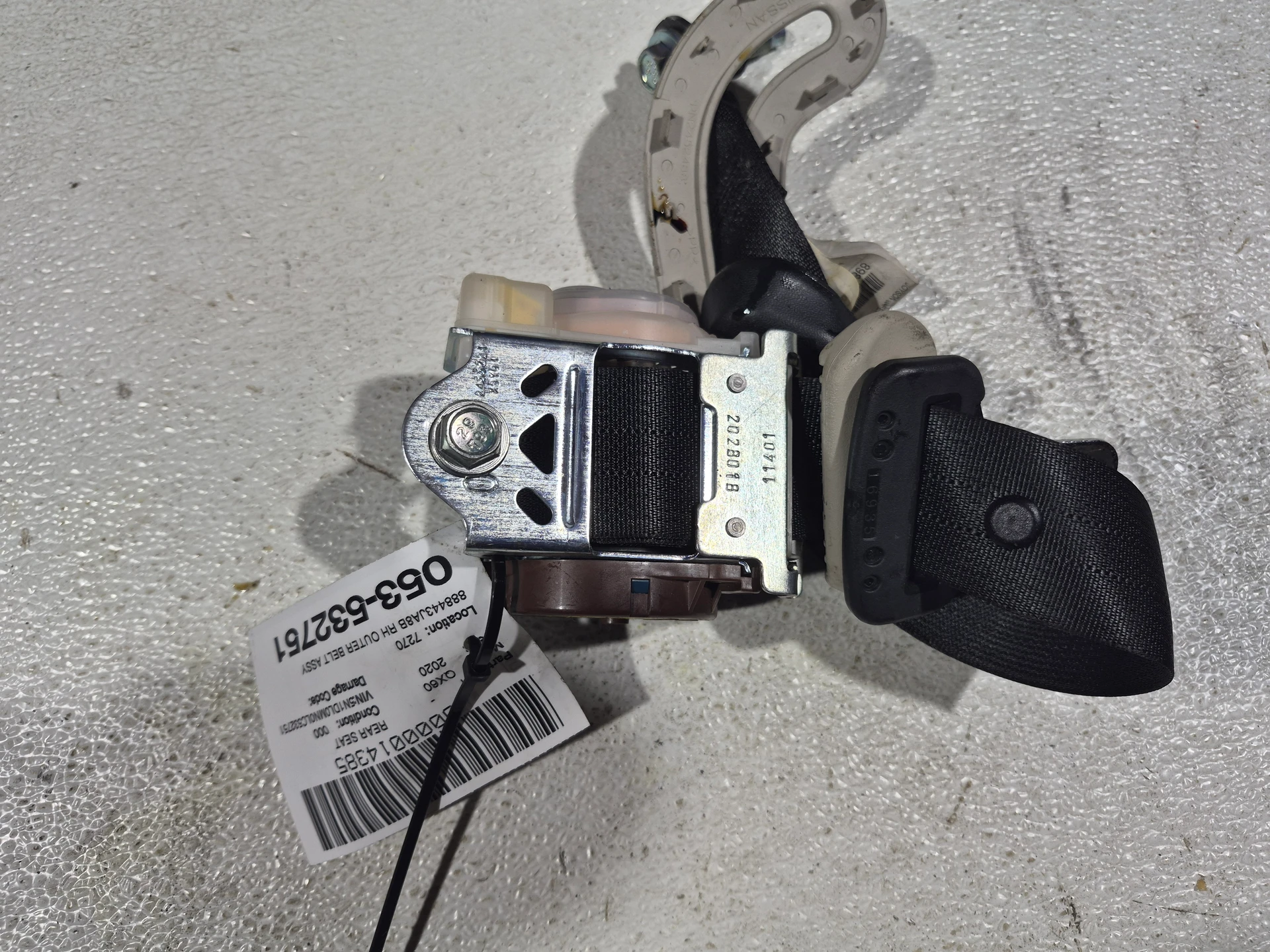 Rh Outer Belt Assy Graphite · 1