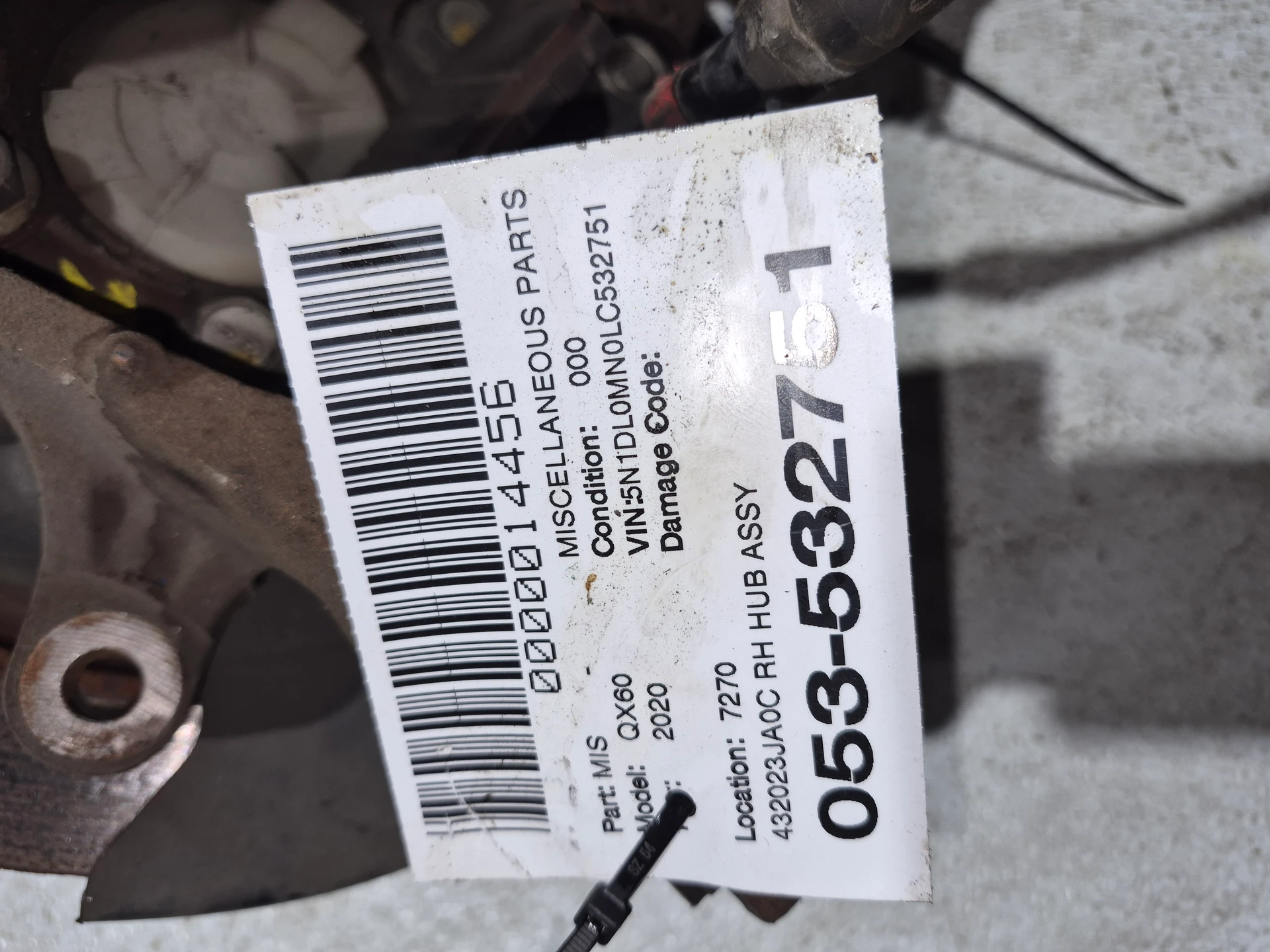 Rh Hub Assy · 2