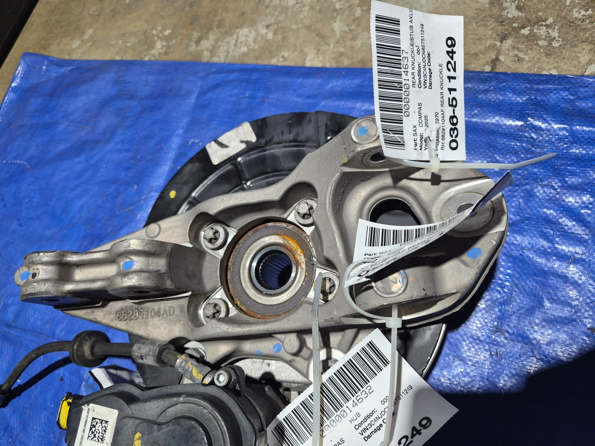 Rh Rear Knuckle · 2