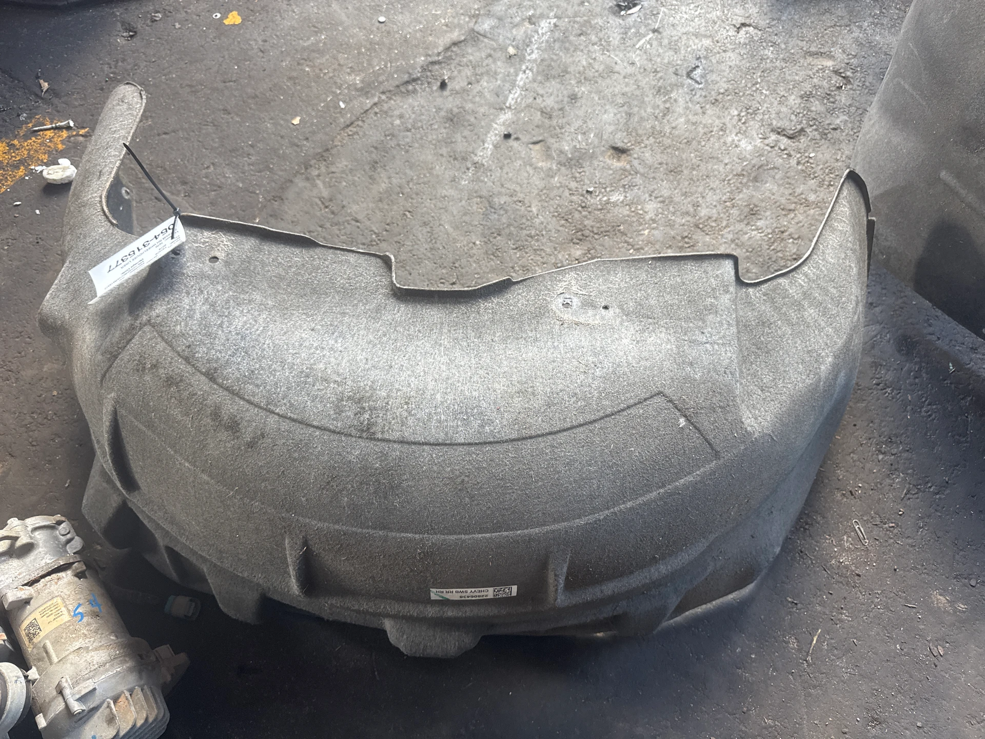 Rh Wheelhouse Liner · 1