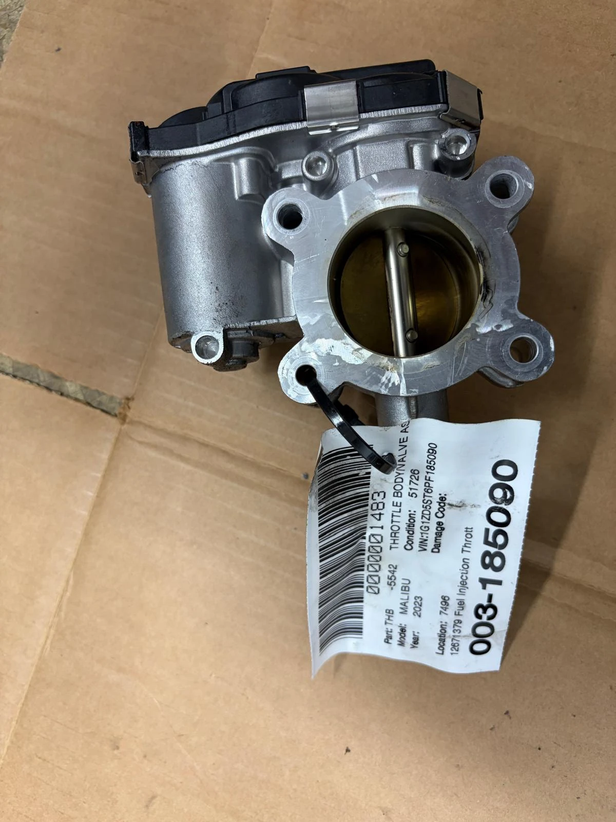 Fuel Injection Throttke Body Assy · 1