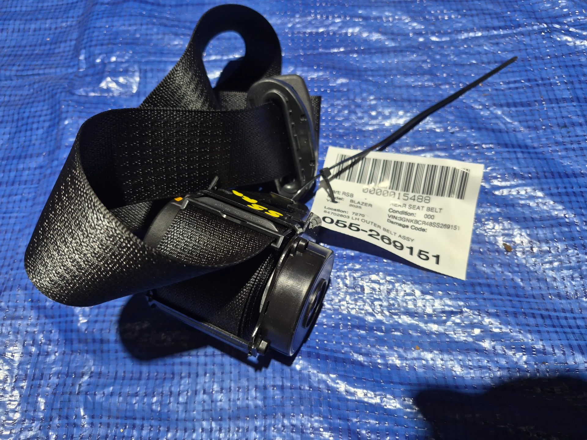 Lh Outer Belt Assy · 1