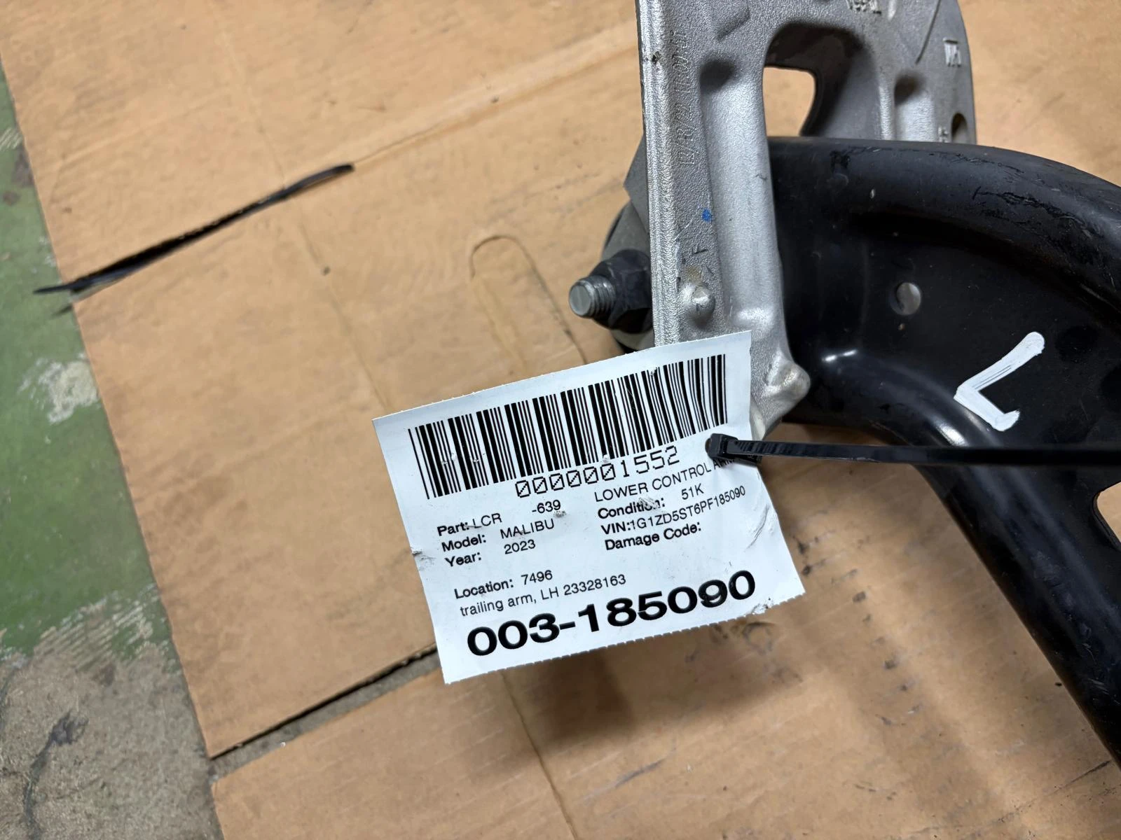 Lh Trailing Arm · 2