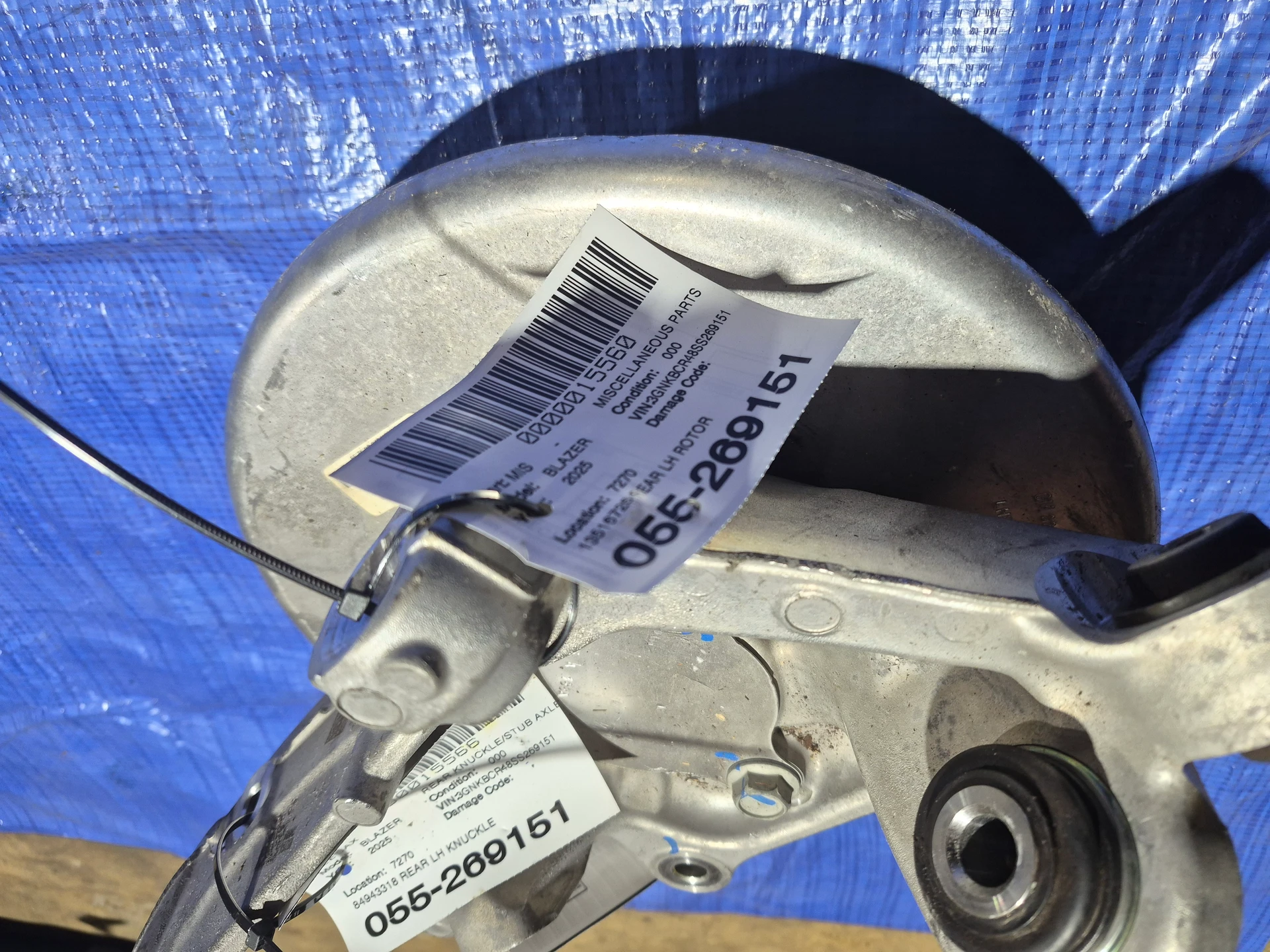 Rear Lh Rotor · 1