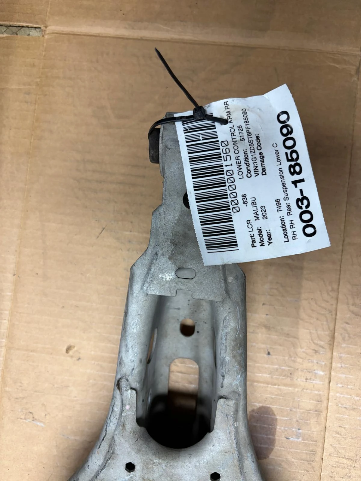 Rh Rear Lower Control Arm · 2