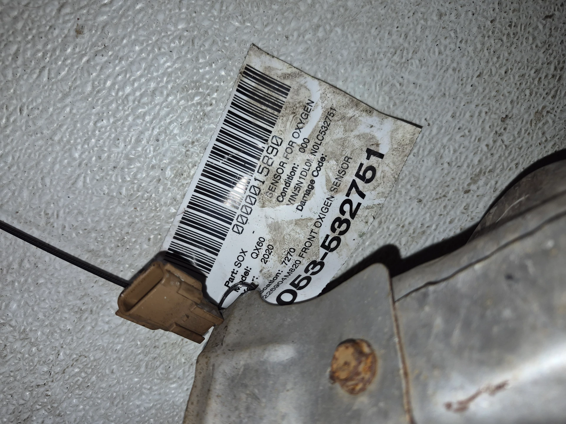 Front Oxigen Sensor · 2