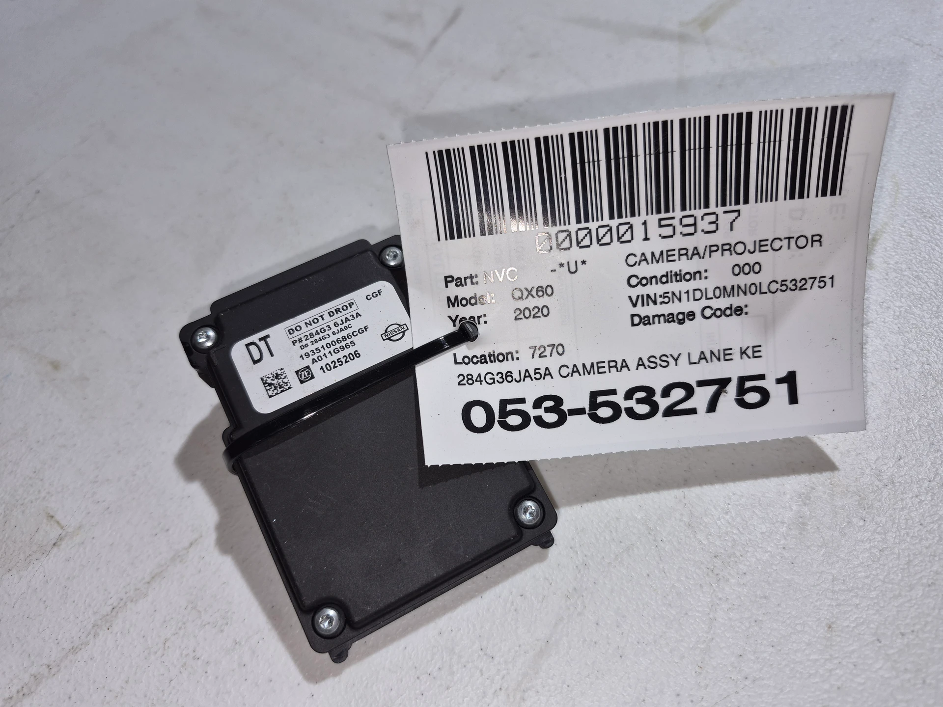 Camera Assy Lane Keep · 1