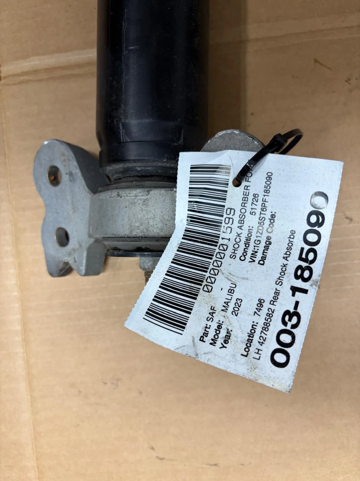 Lh Rear Shock Absorber · 2