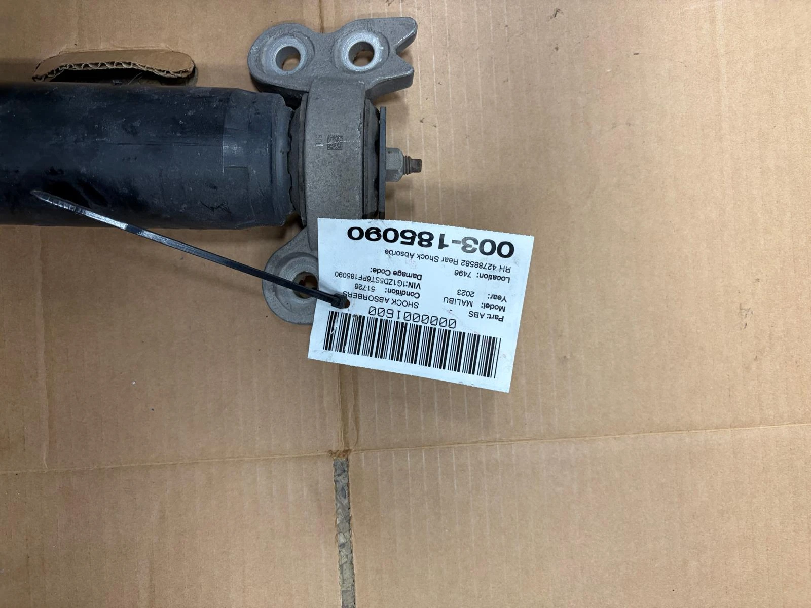 Rh Rear Shock Absorber · 2