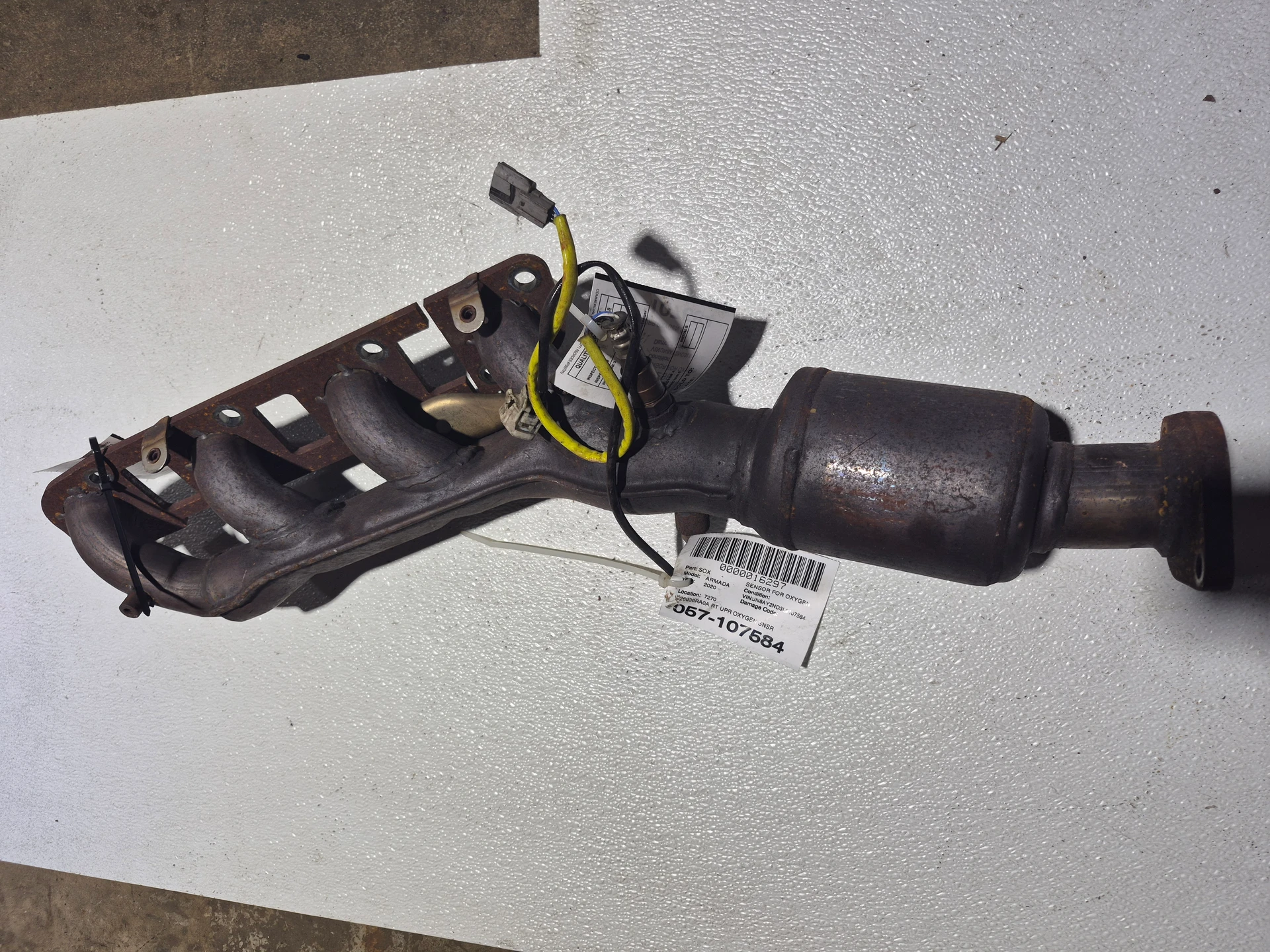 Lh Upper Oxygen Sensor · 1