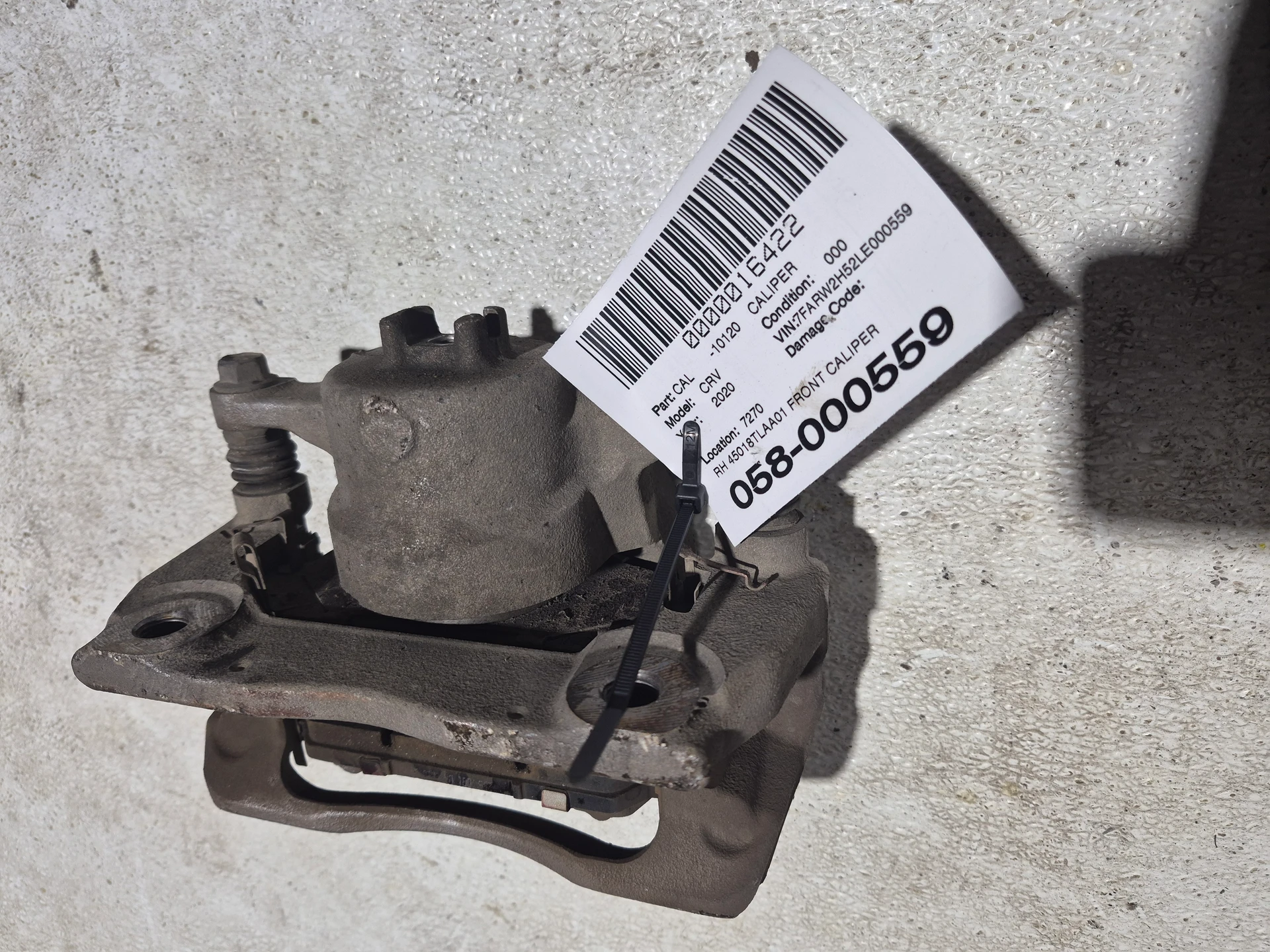 Rh Front Caliper · 1