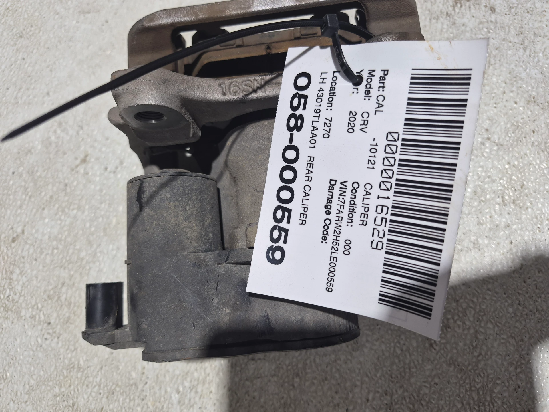 Lh Rear Caliper · 1