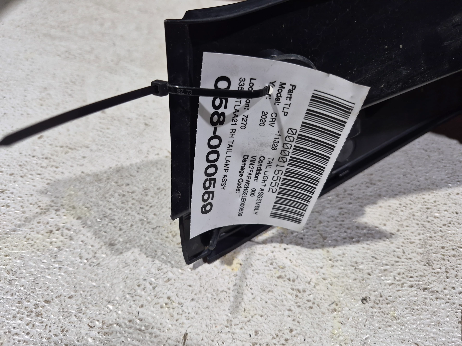 Rh Tail Lamp Assy · 3
