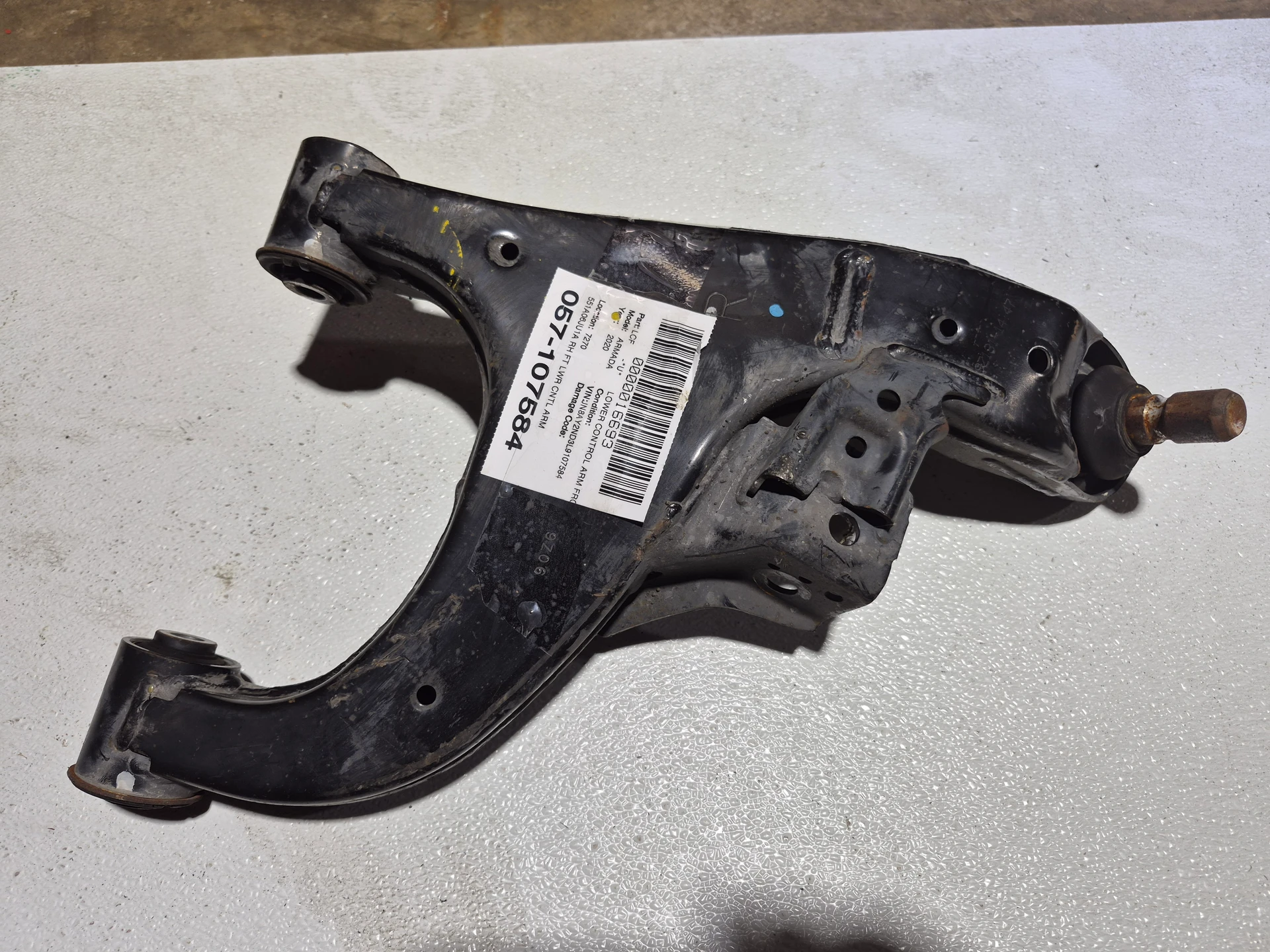 Rh Front Lower Control Arm · 1