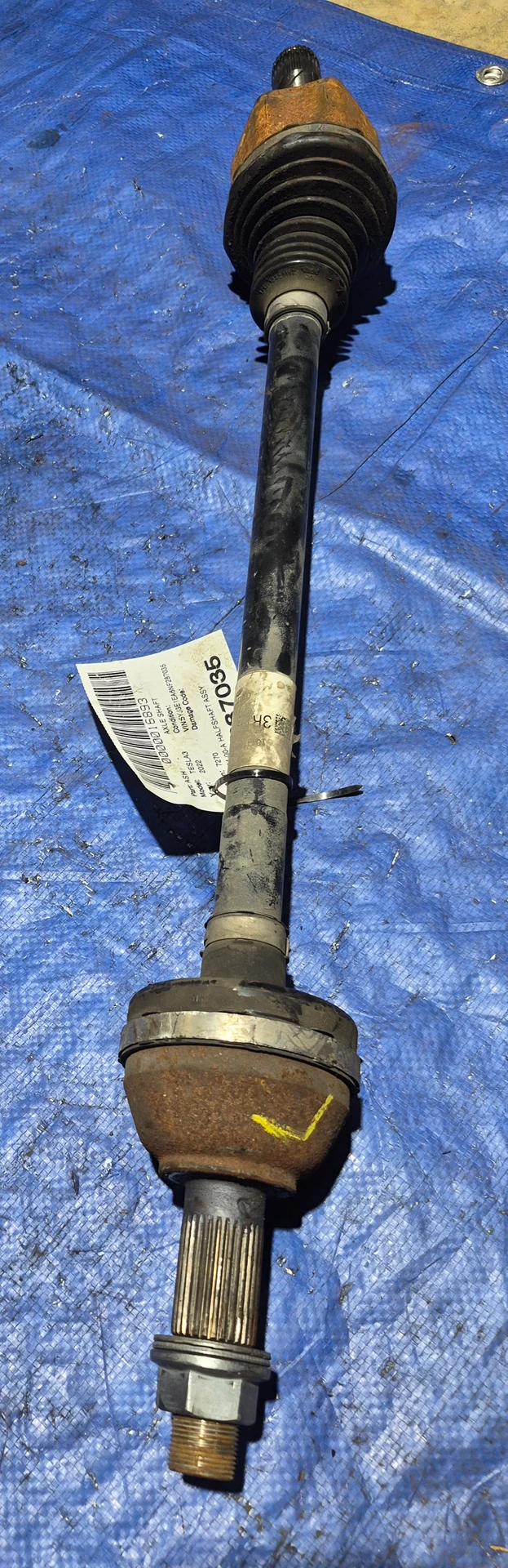 Lh Halfshaft Assy Rear · 1