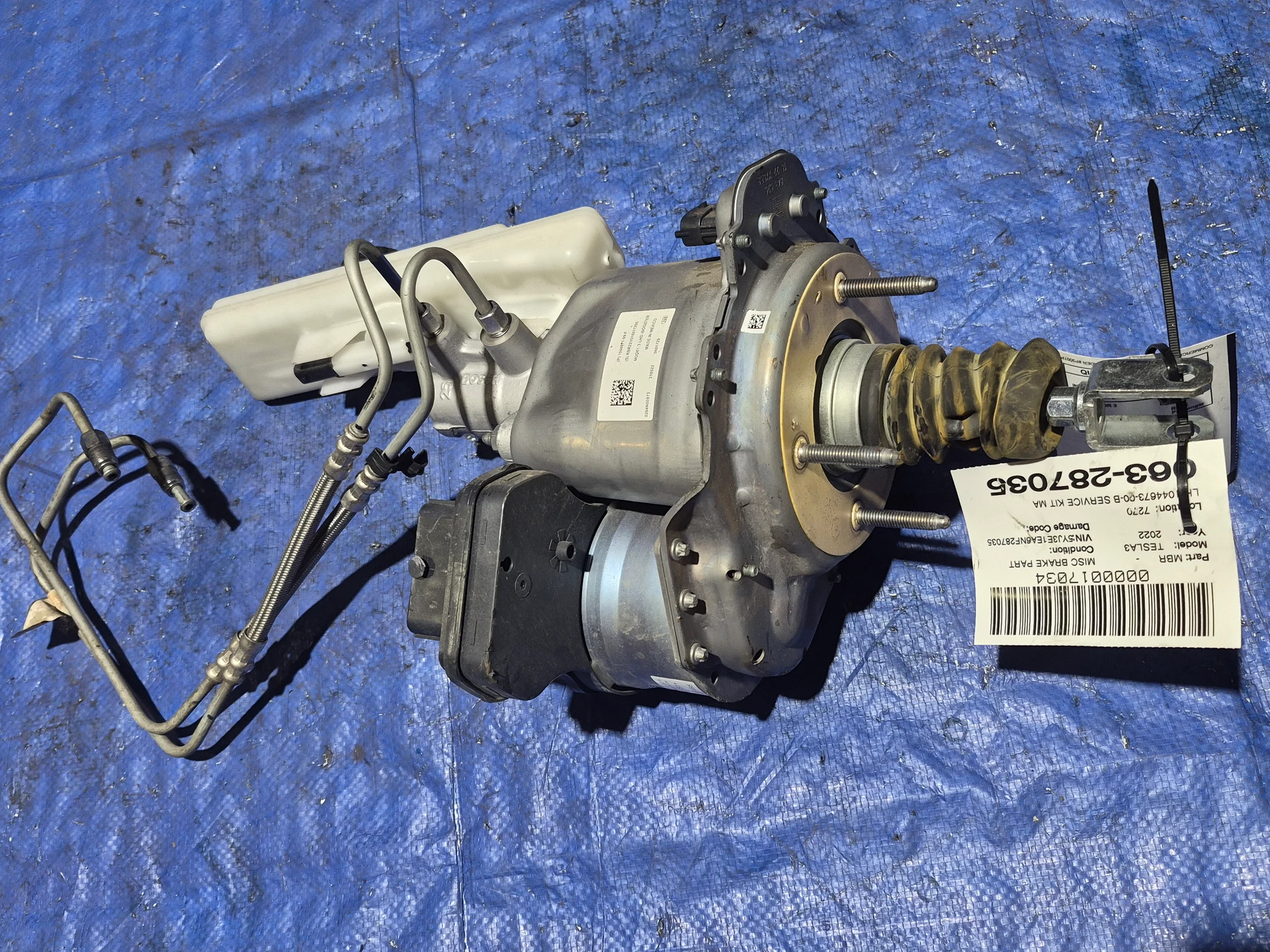 Lh Service Kit Master Cylinder · 1