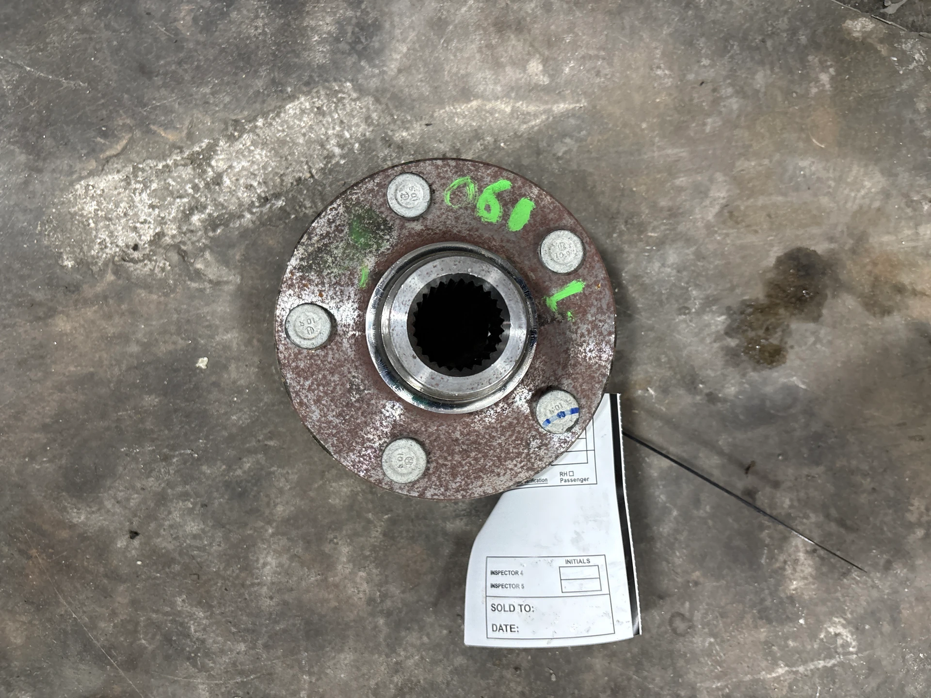 Lh Hub Assy · 1