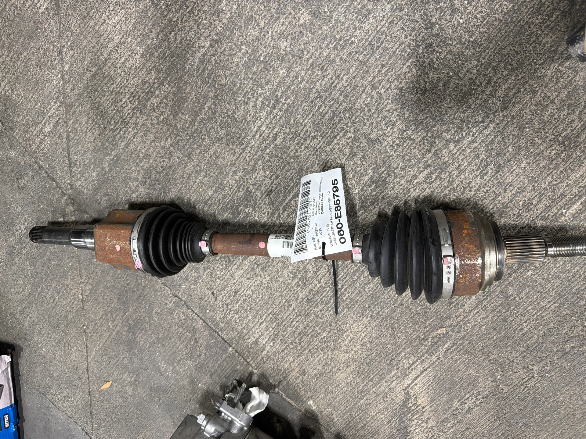 Lh Axle Assy w/o Advanced 4wd · 1