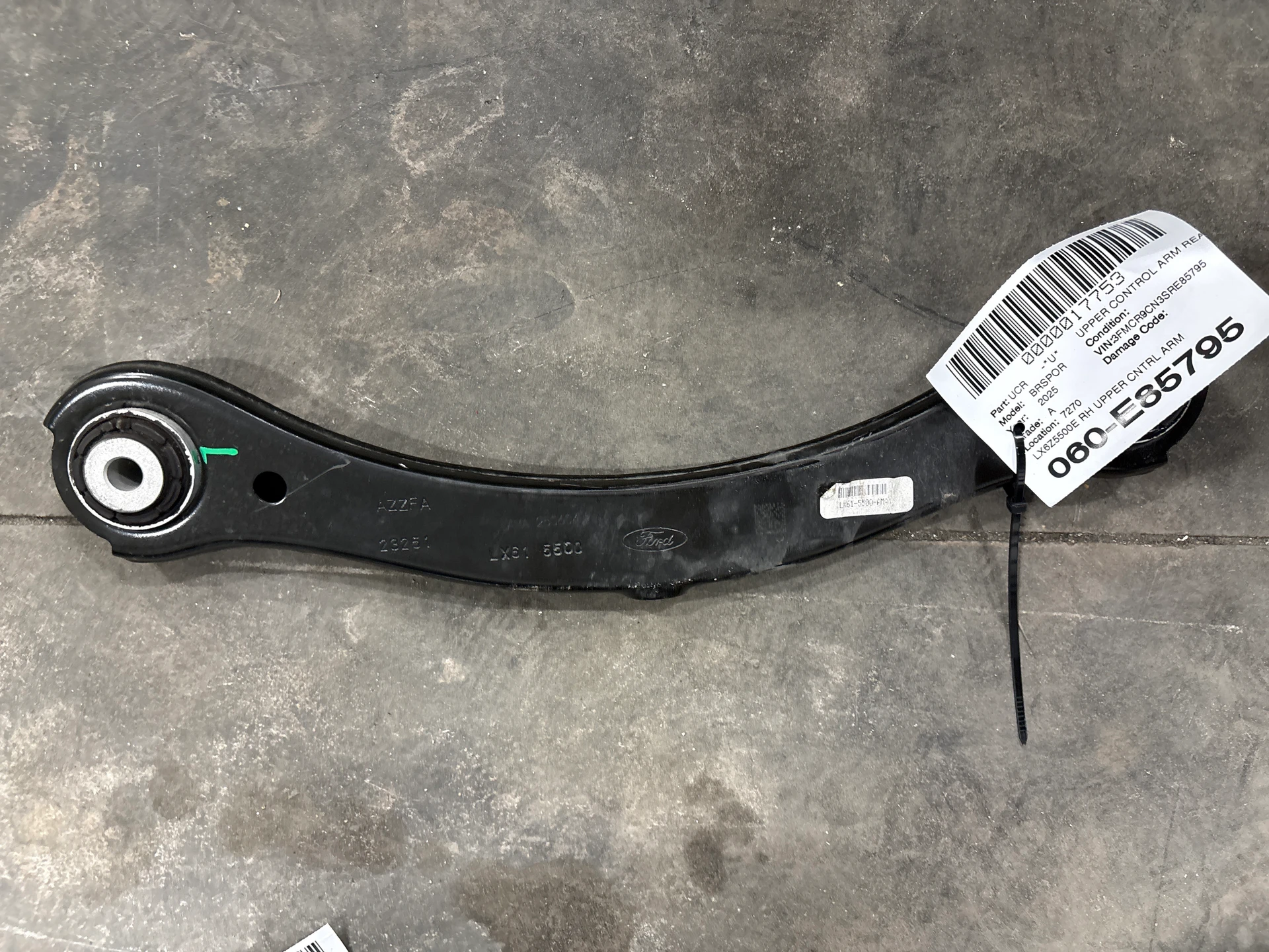 Rh Upper Cntrl Arm · 1