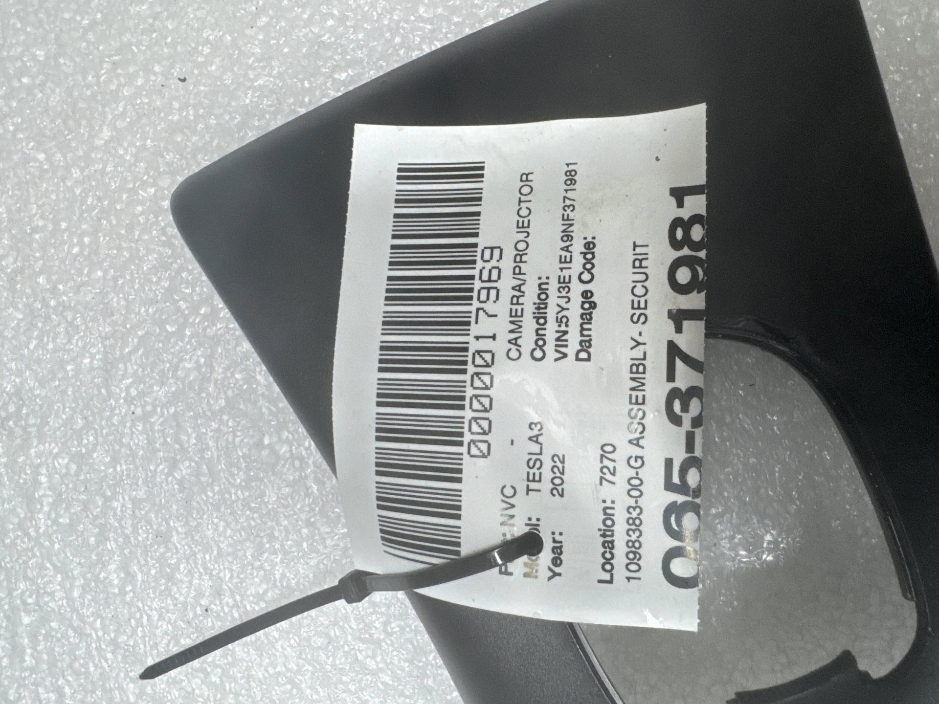 Assembly- Security Camera · 2