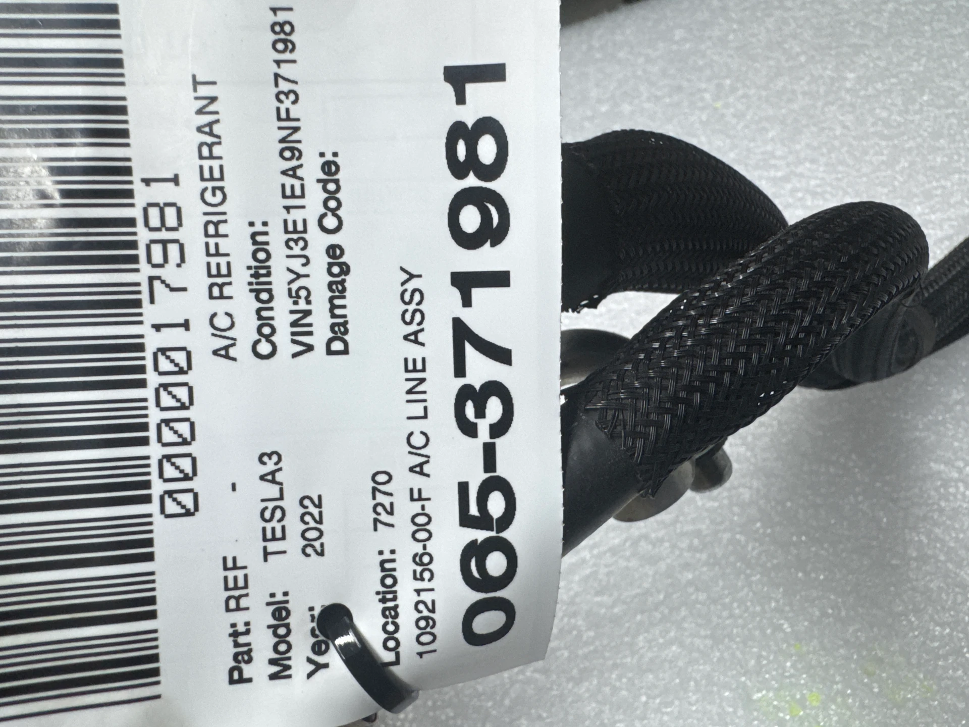 A/c Line Assy · 2