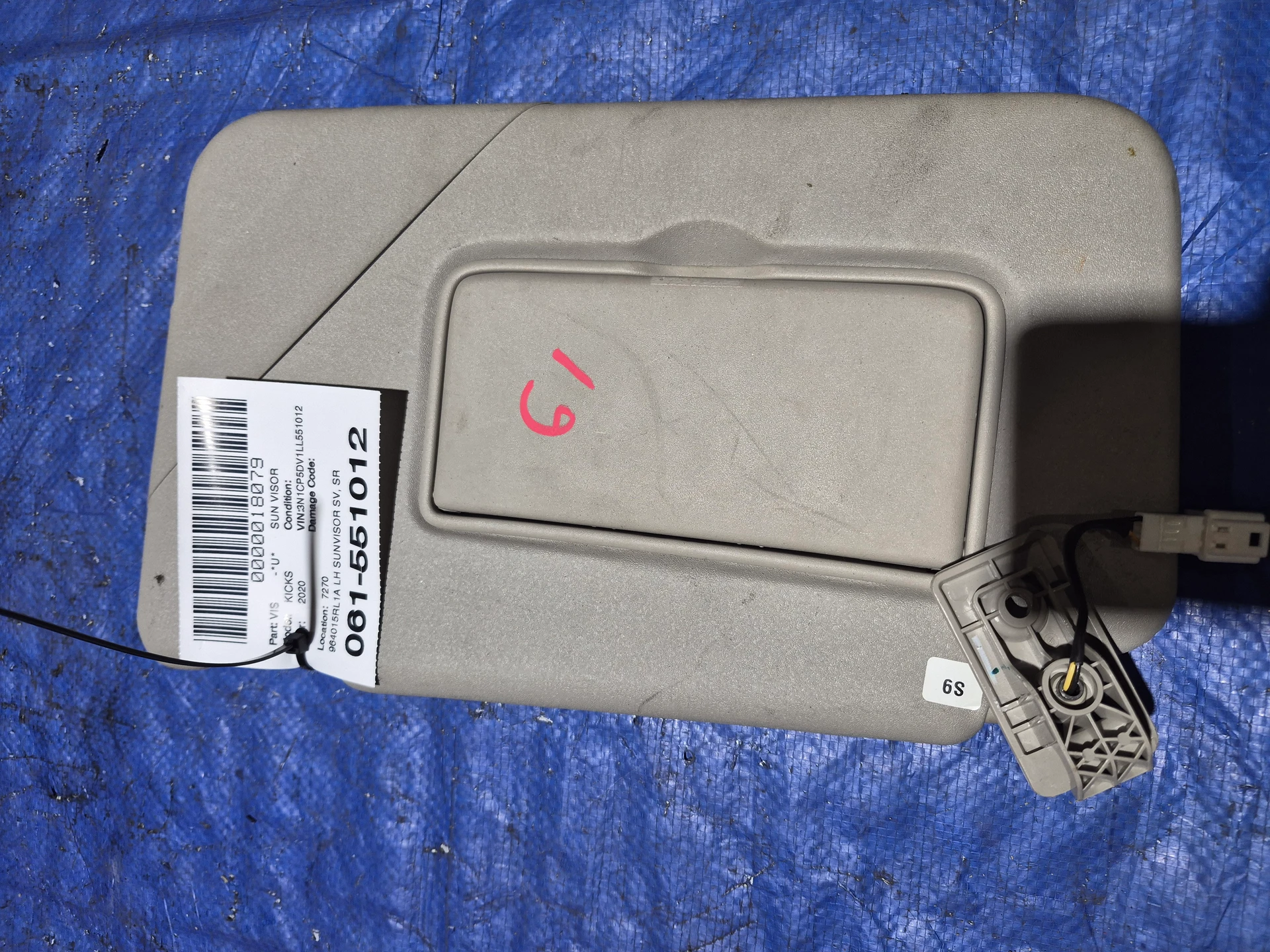 Lh Sunvisor Sv, Sr · 1