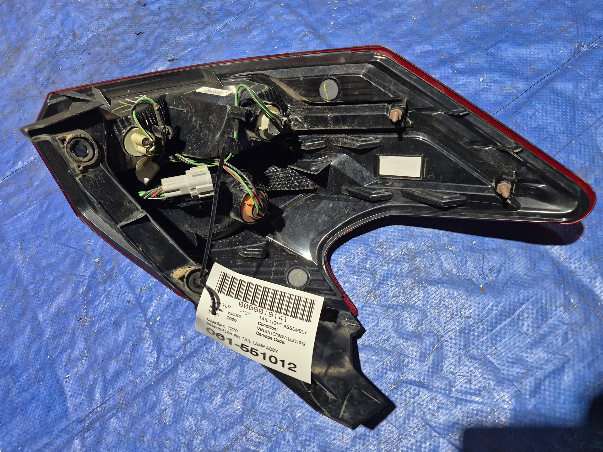 Rh Tail Lamp Assy · 2