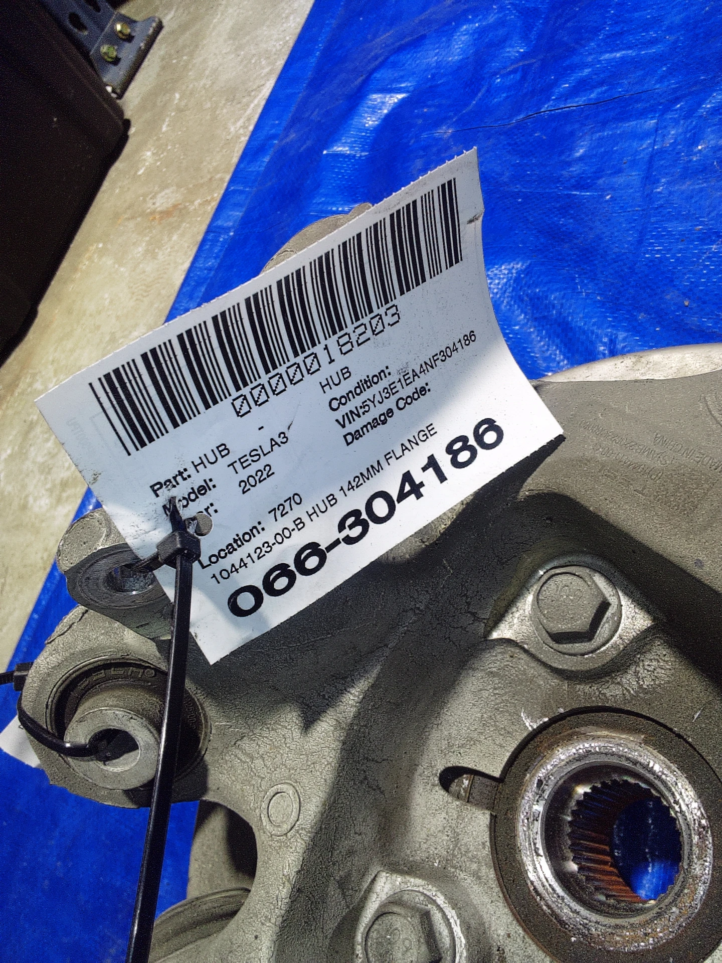 Hub 142mm Flange · 2