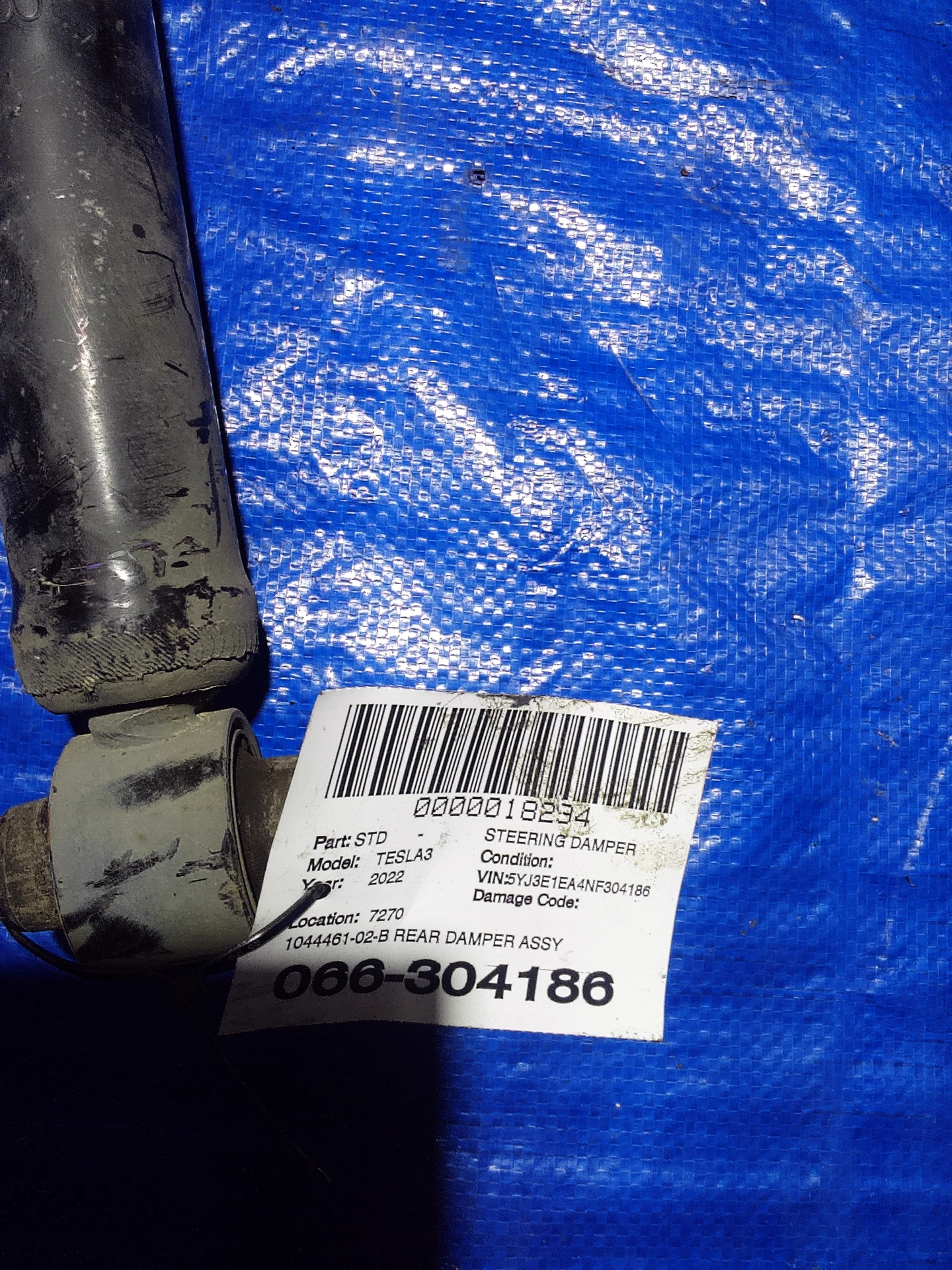 Rear Damper Assembly-rear Wheel Drive · 2