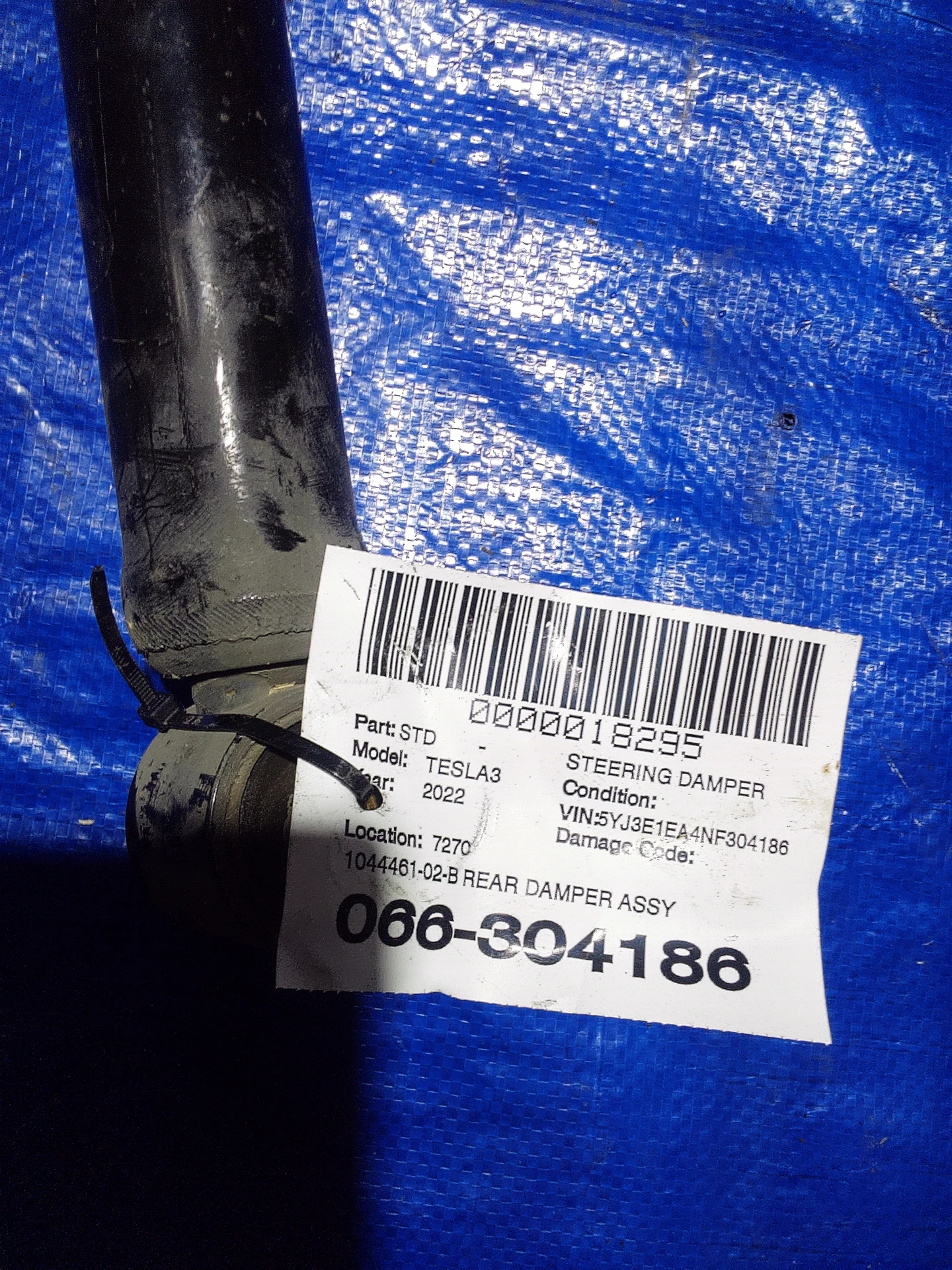 Rear Damper Assembly-rear Wheel Drive · 2