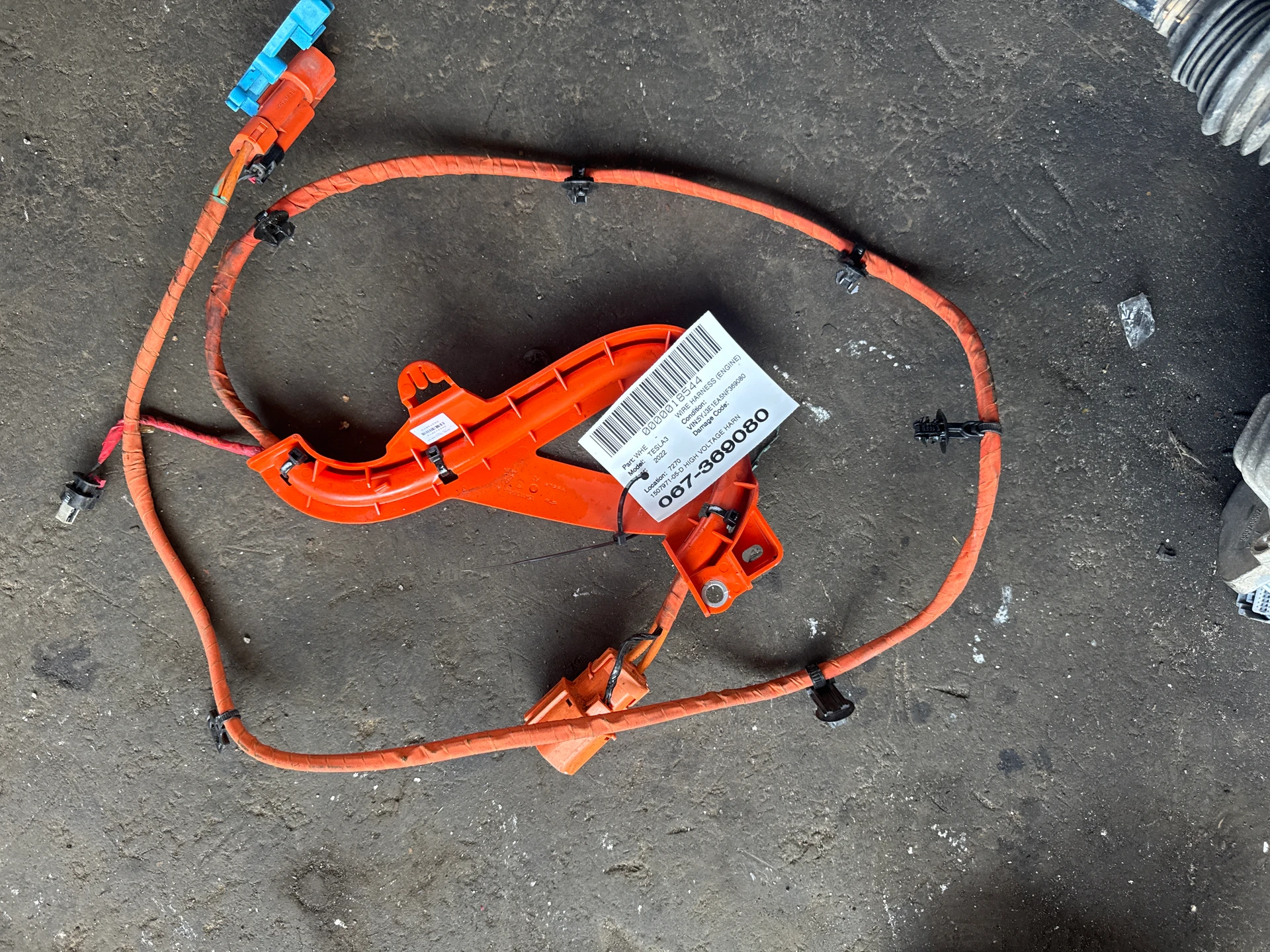 High Voltage Harness- Heat Pump · 1